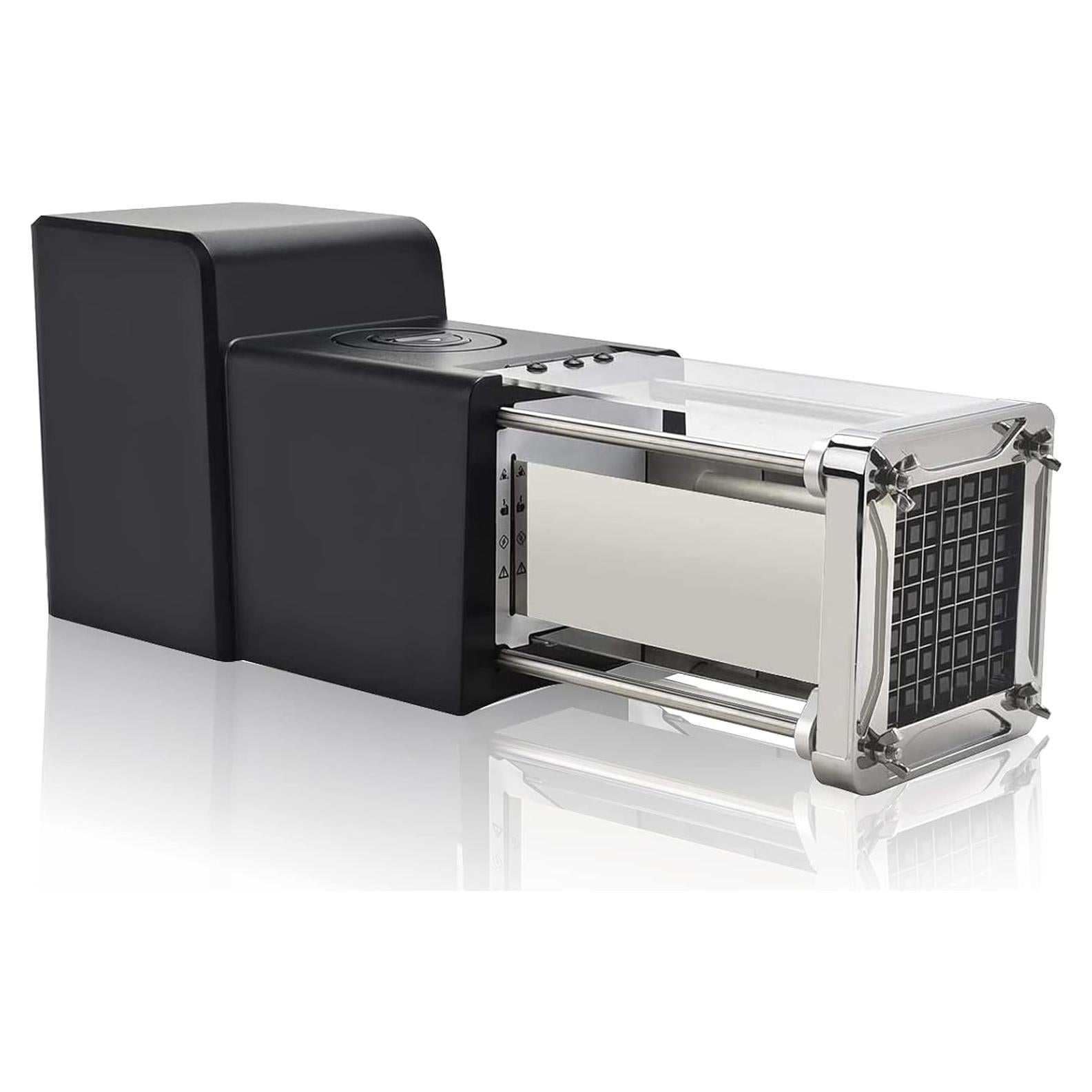 Cortador de Papas Fritas Eléctrico Sopito 1.27 cm Acero Inoxidable