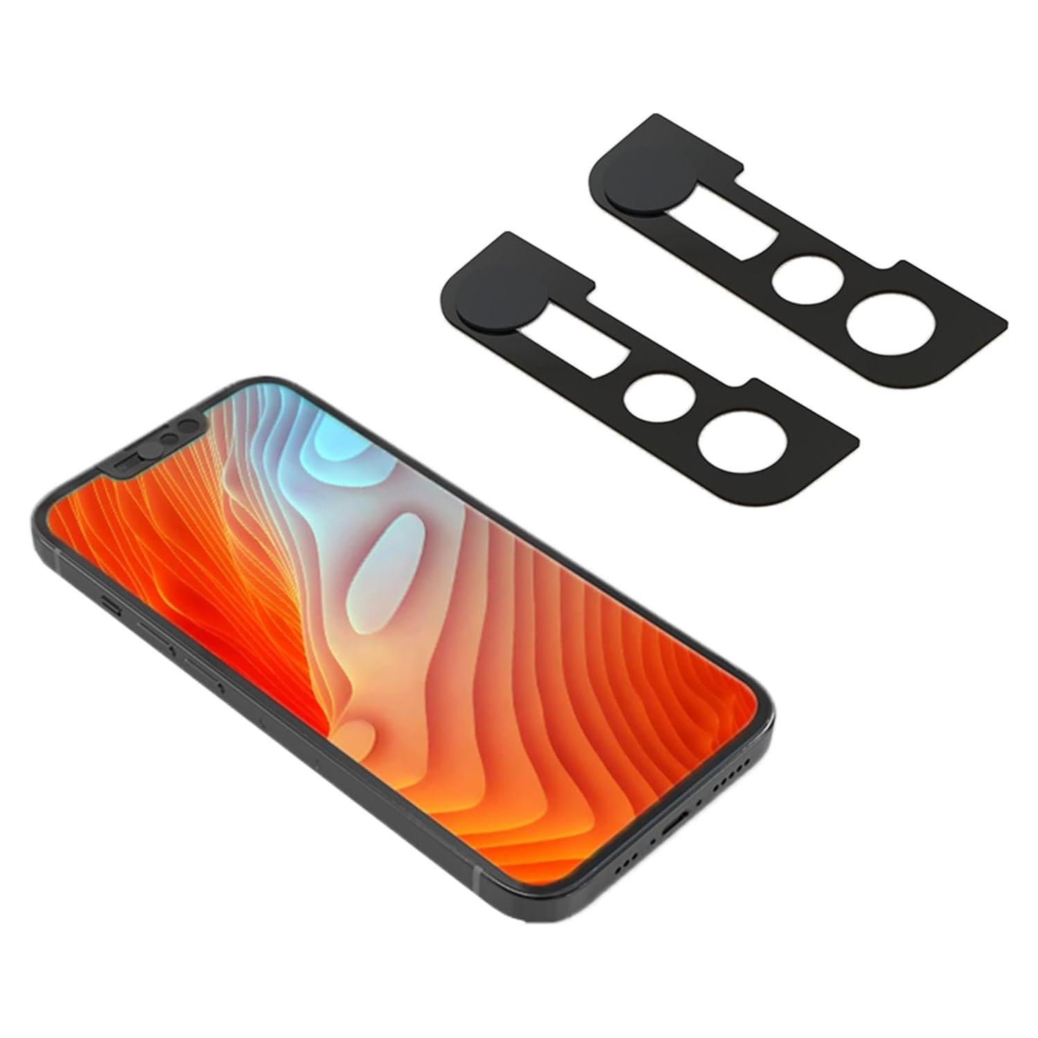 Cubierta de Cámara Frontal EYSOFT XF13 para iPhone 13 - Negro