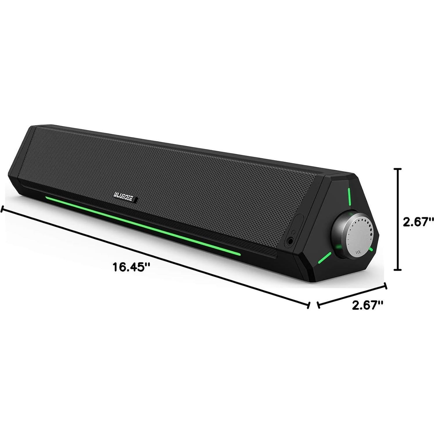 Barra de Sonido Bluedee SK010 Bluetooth HiFi USB 41.65cm