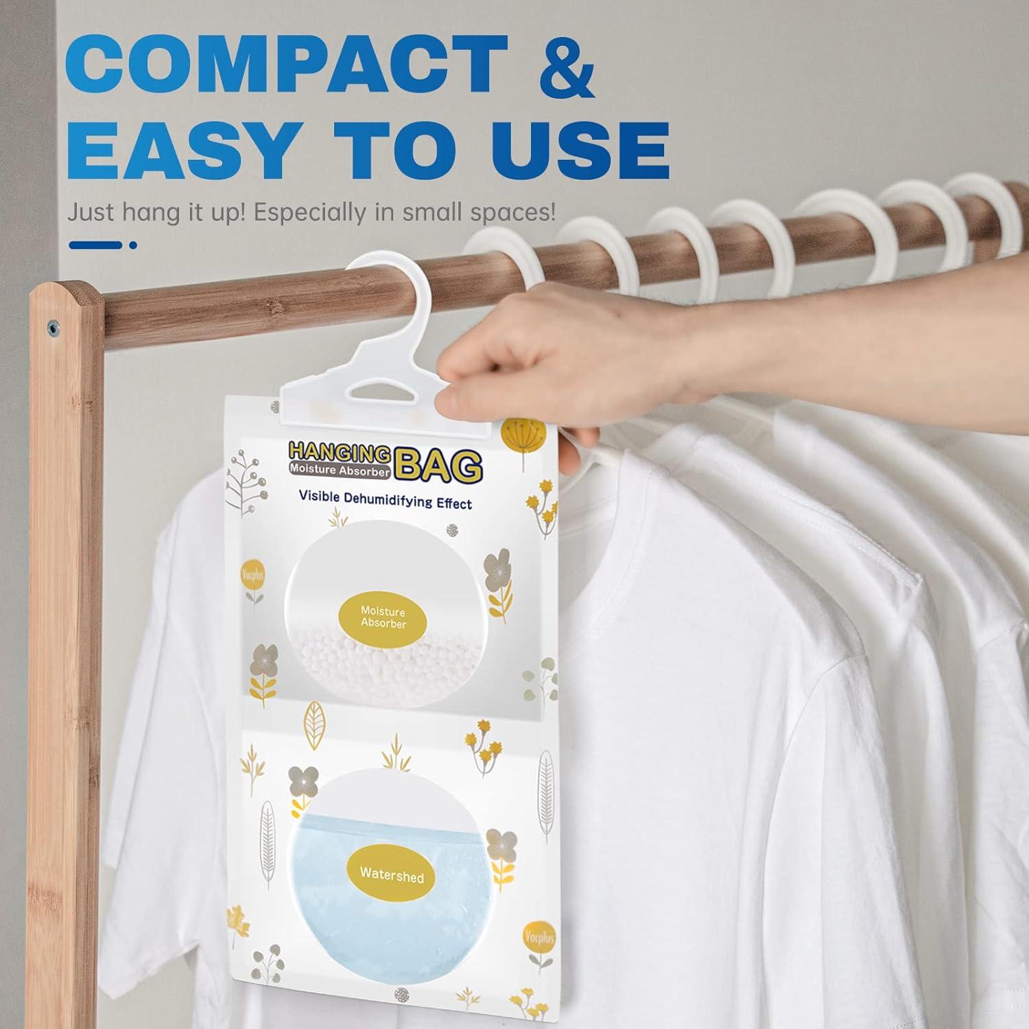 Paquete de 5 Paquetes Absorbentes de Humedad Vacplus 500ml