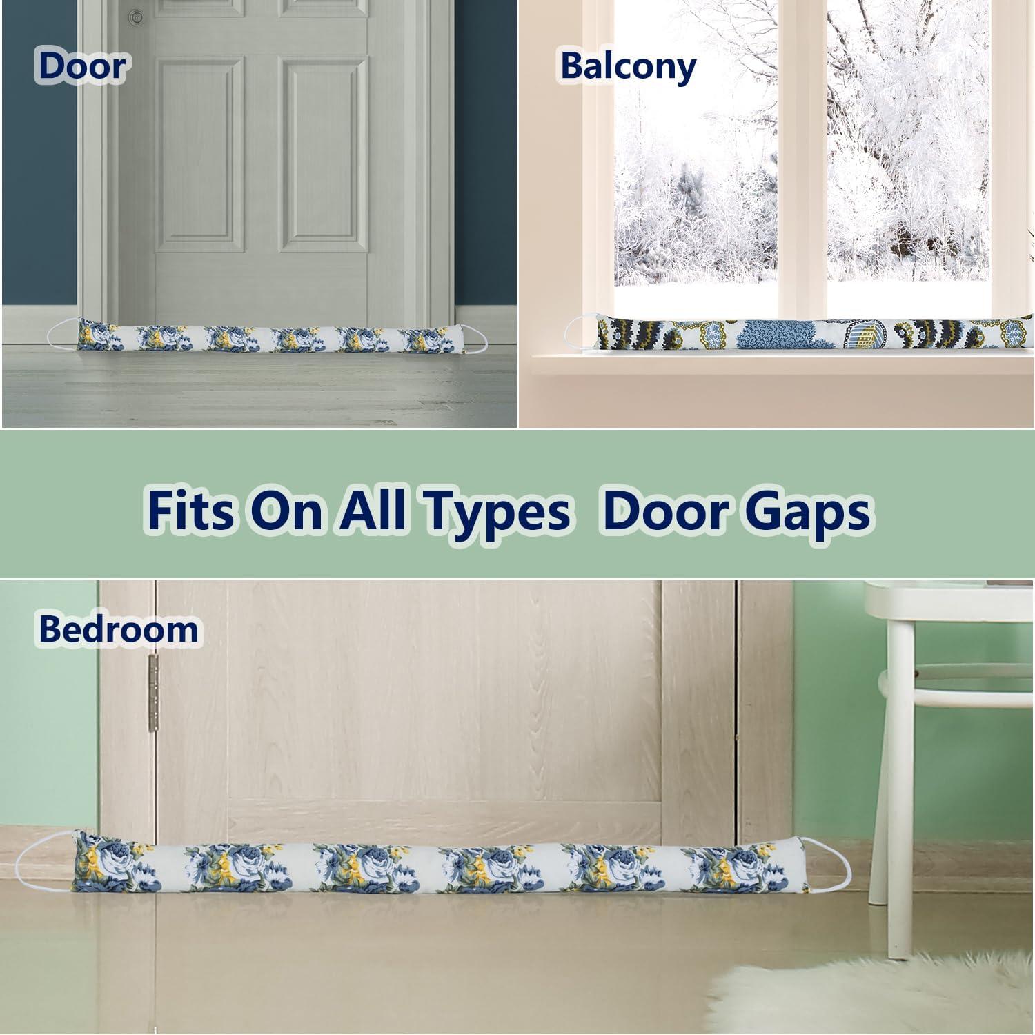 Juego de 2 Tapones de Puerta CERAYOU 90 cm Aislantes