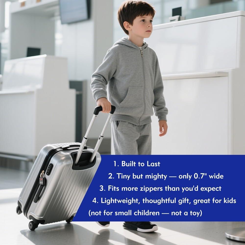 Candados de Equipaje TSA SureLock Mini - 4 Colores, Llave Igual