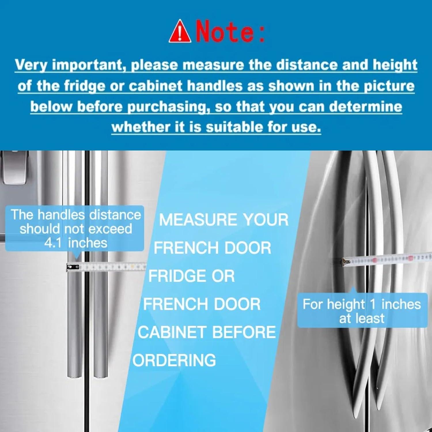 Cerradura de Refrigerador Rofio 4 Dígitos para Puerta Francesa