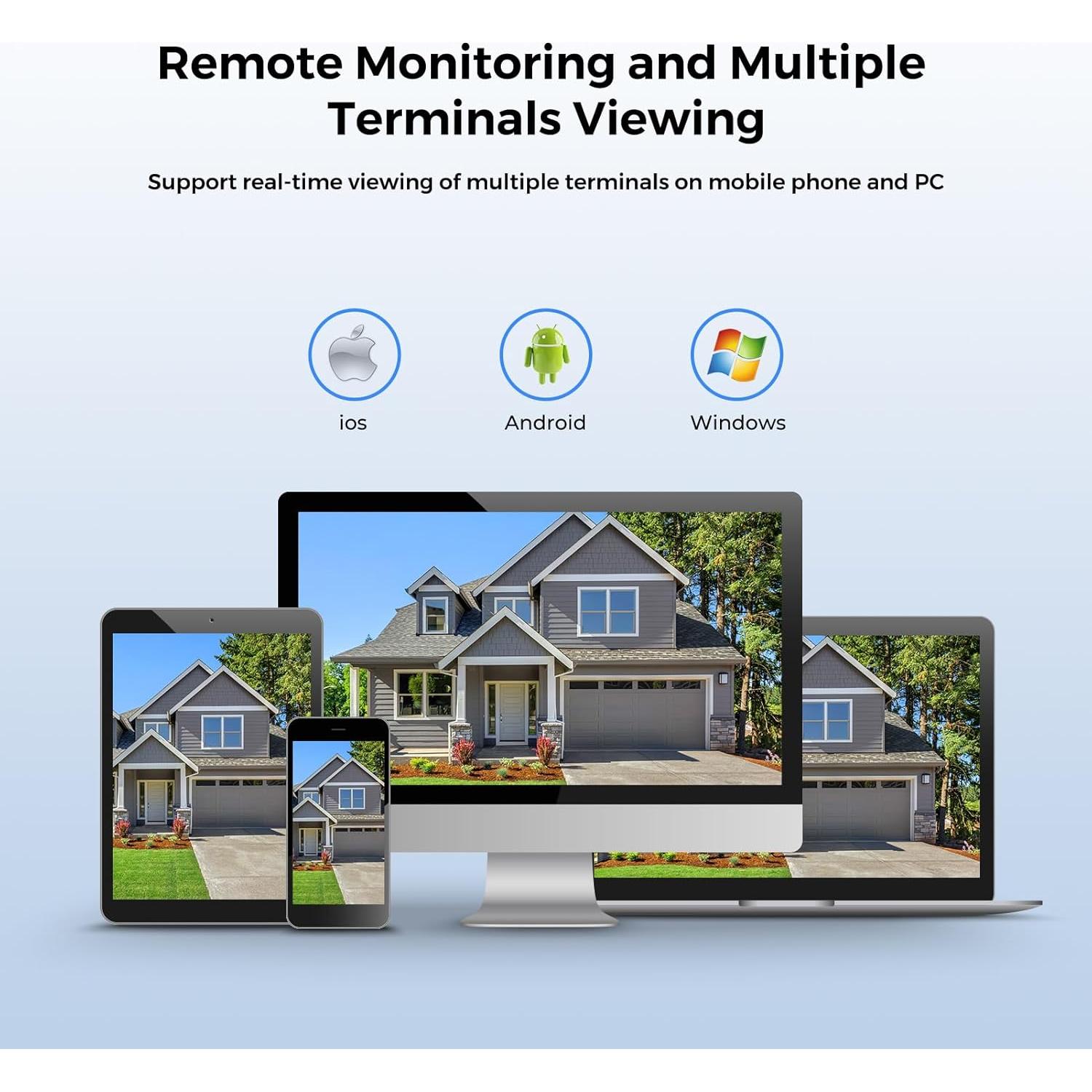 Cámara de Seguridad Inalámbrica UPULTRA 2K - Conjunto de 2