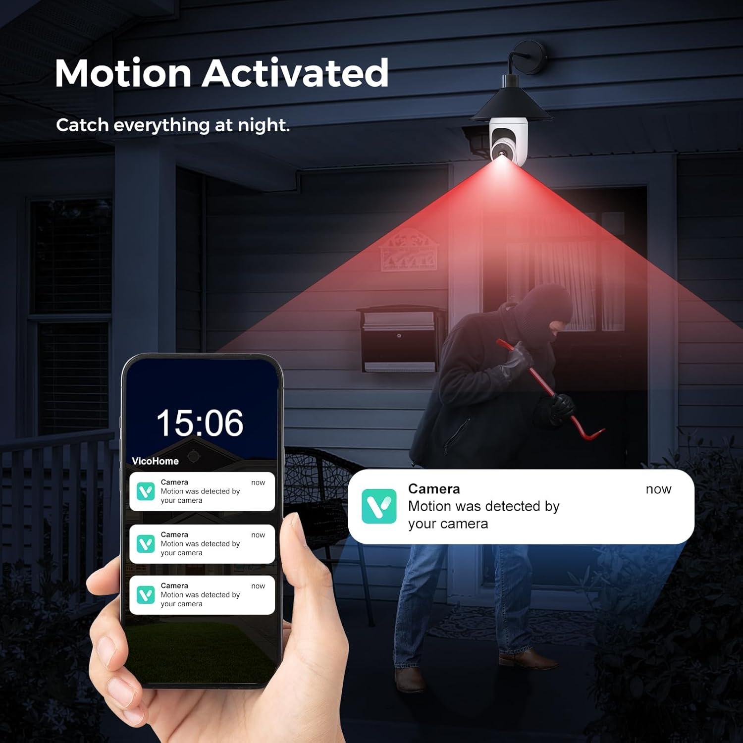 Cámara de Seguridad Inalámbrica UPULTRA 2K - Conjunto de 2