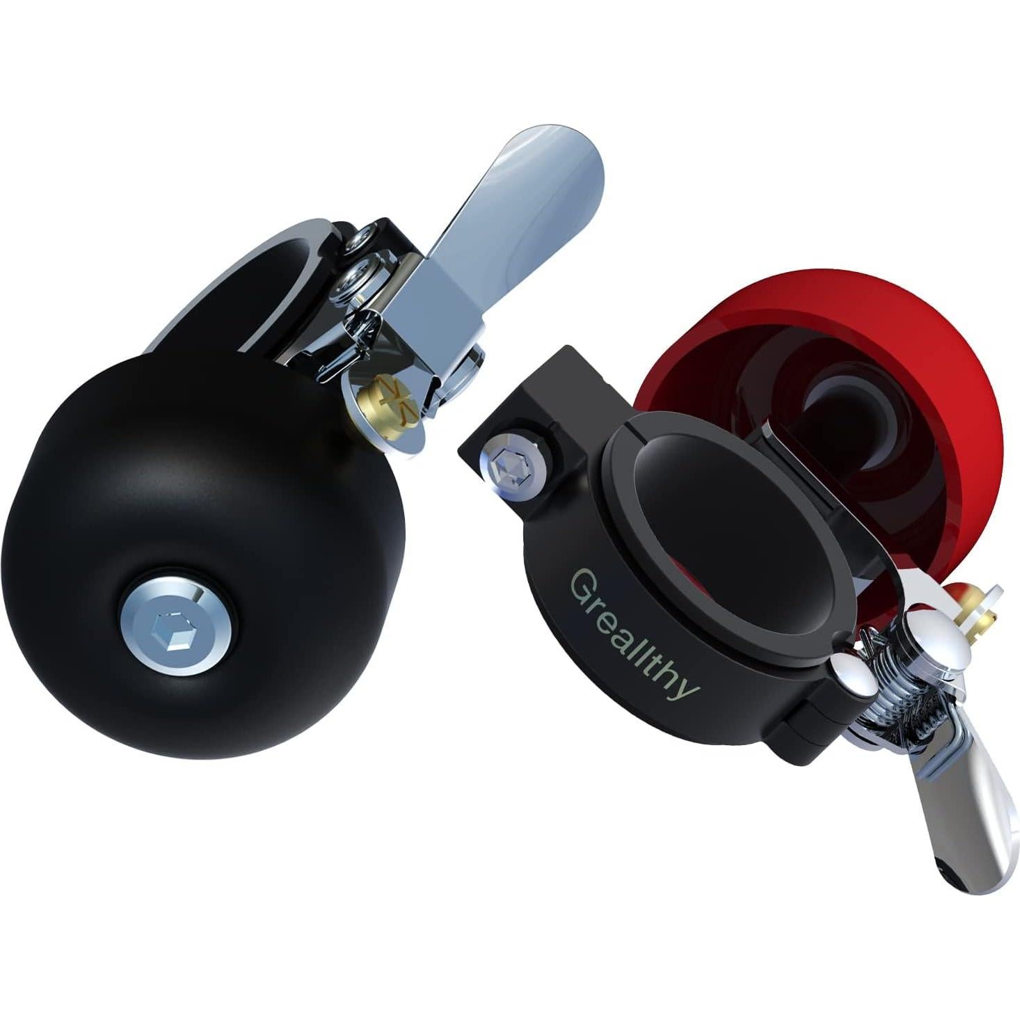 Campana de Bicicleta Greallthy de Latón 80 dB Ajuste Universal