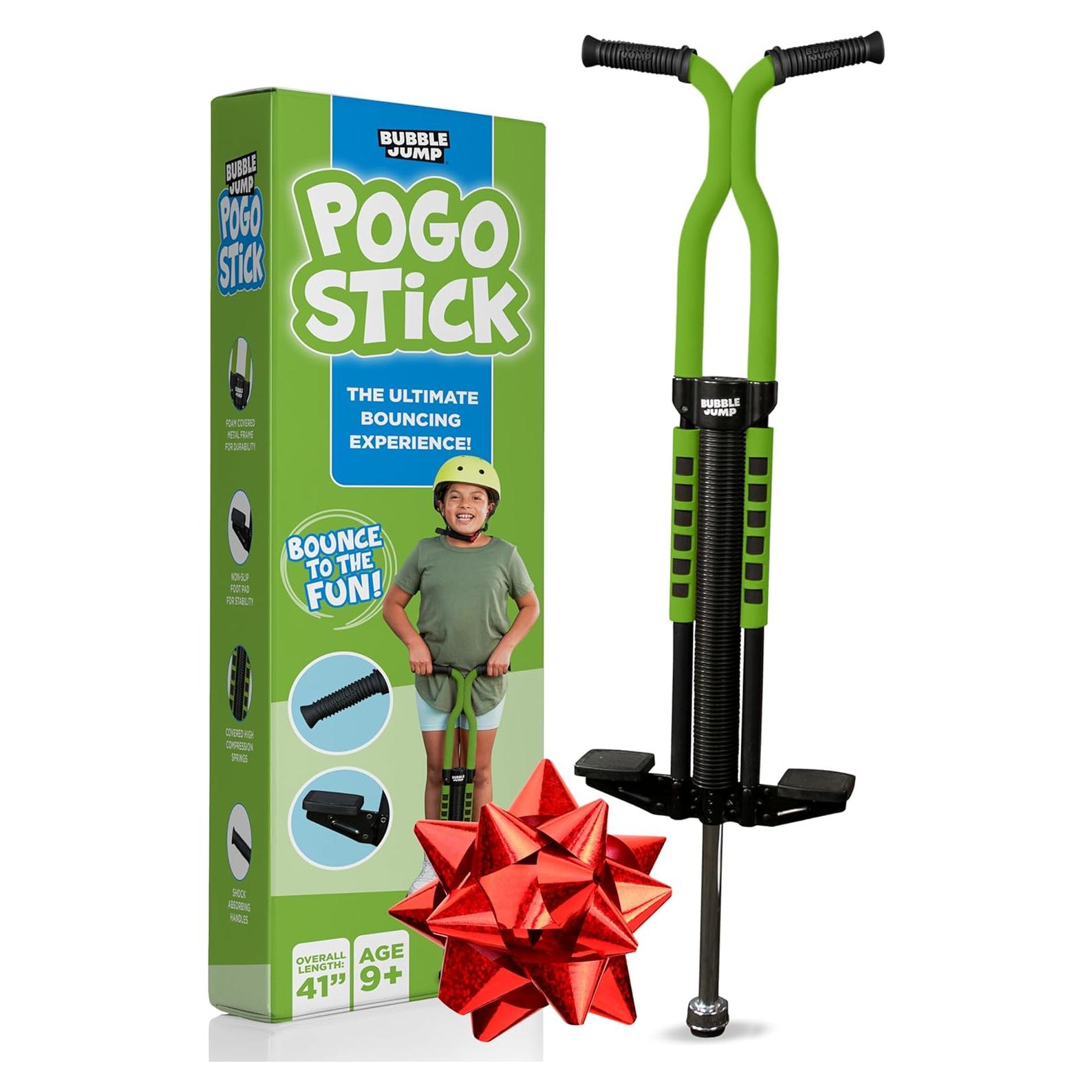 Pogo Stick Verde Master Jumper para Niños y Adultos 36-72 kg