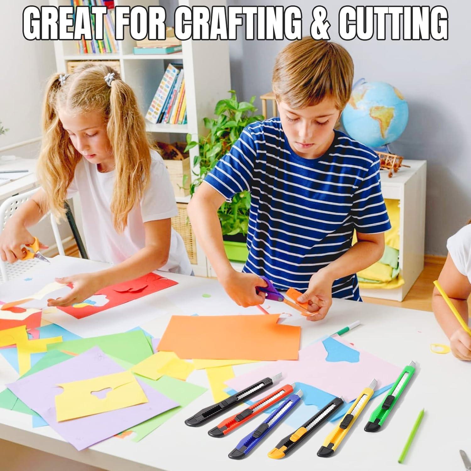 Cortador de Cajas Retráctil TIFICAL Pack de 4, 9mm