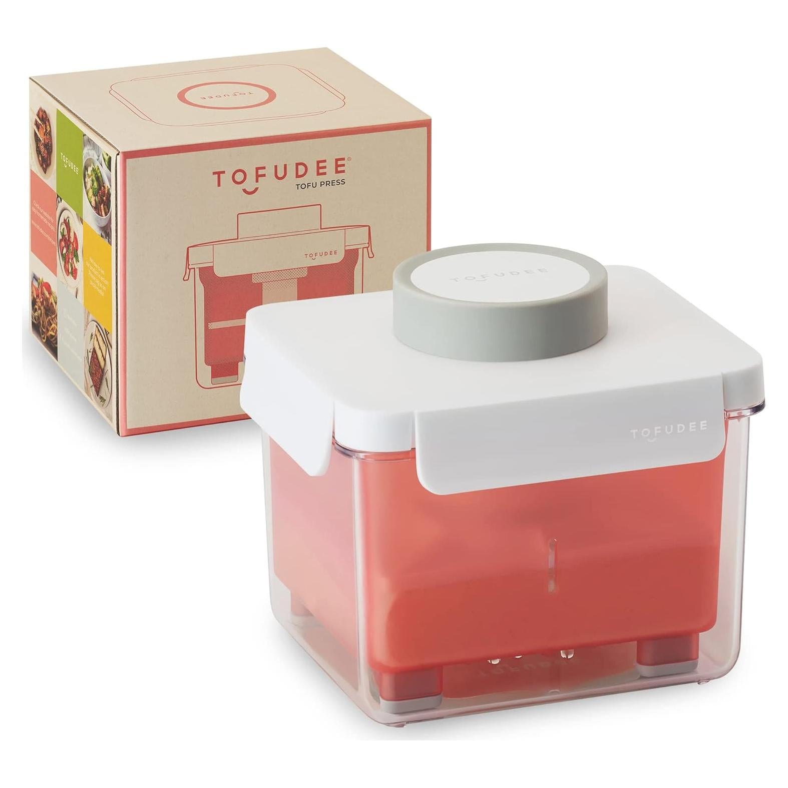 Prensa de Tofu TOFUDEE 0.64 kg, Acero Inoxidable, Apto Lavavajillas