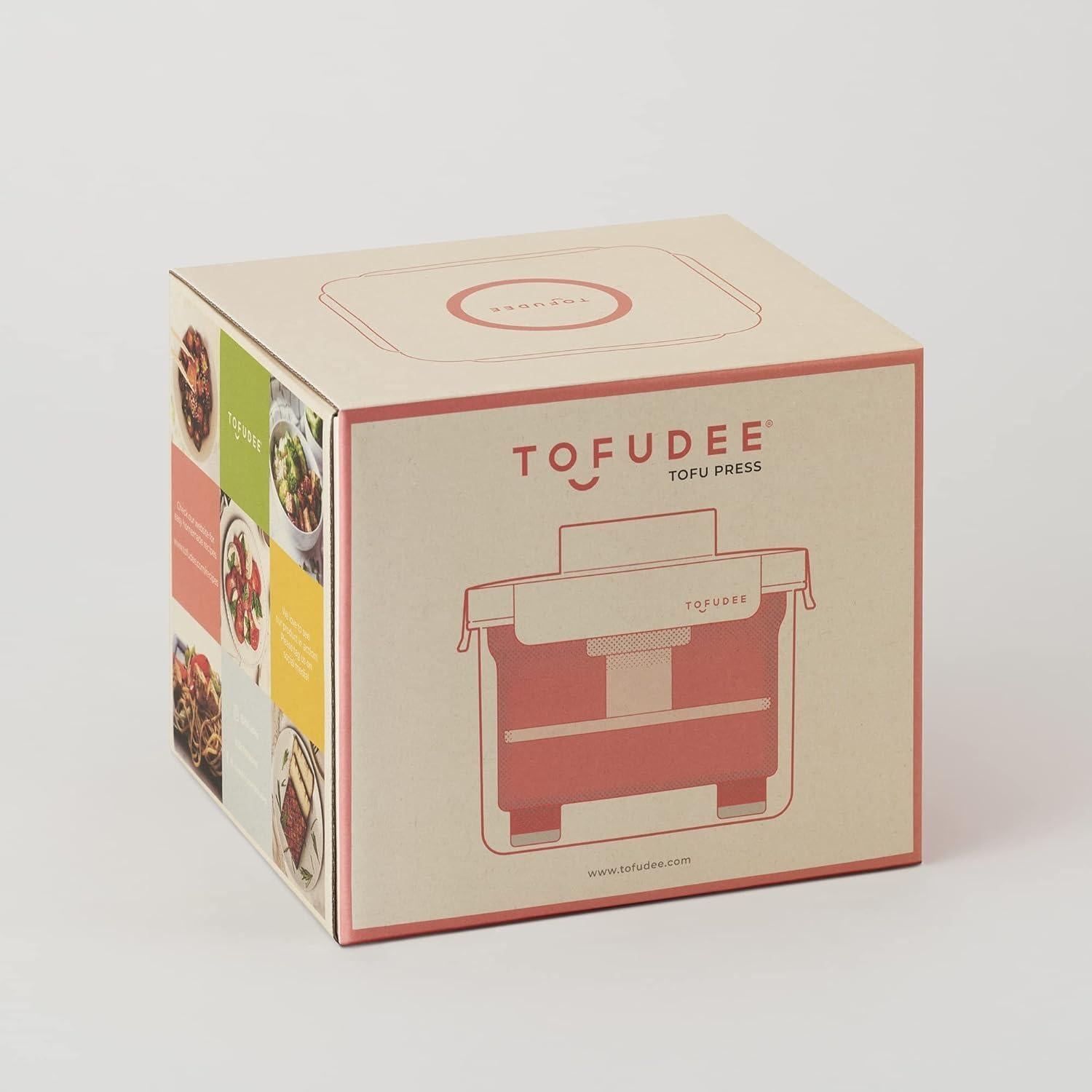 Prensa de Tofu TOFUDEE 0.64 kg, Acero Inoxidable, Apto Lavavajillas