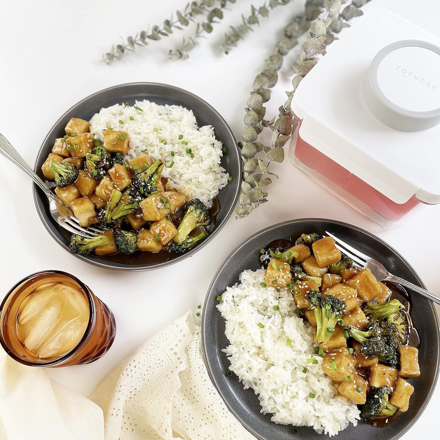 Prensa de Tofu TOFUDEE 0.64 kg, Acero Inoxidable, Apto Lavavajillas