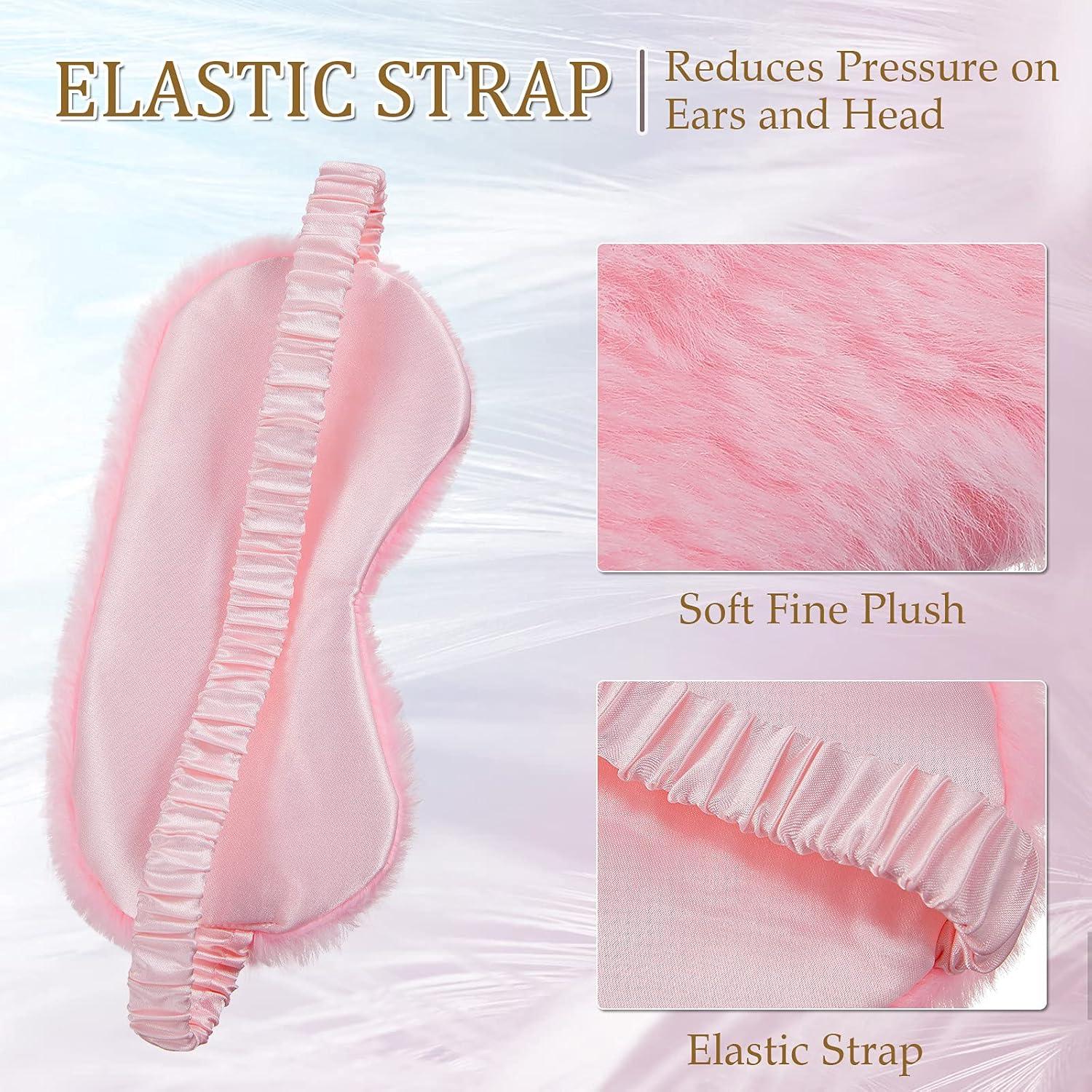 Máscaras de Ojos de Felpa SATINIOR - 6 Piezas Multicolor