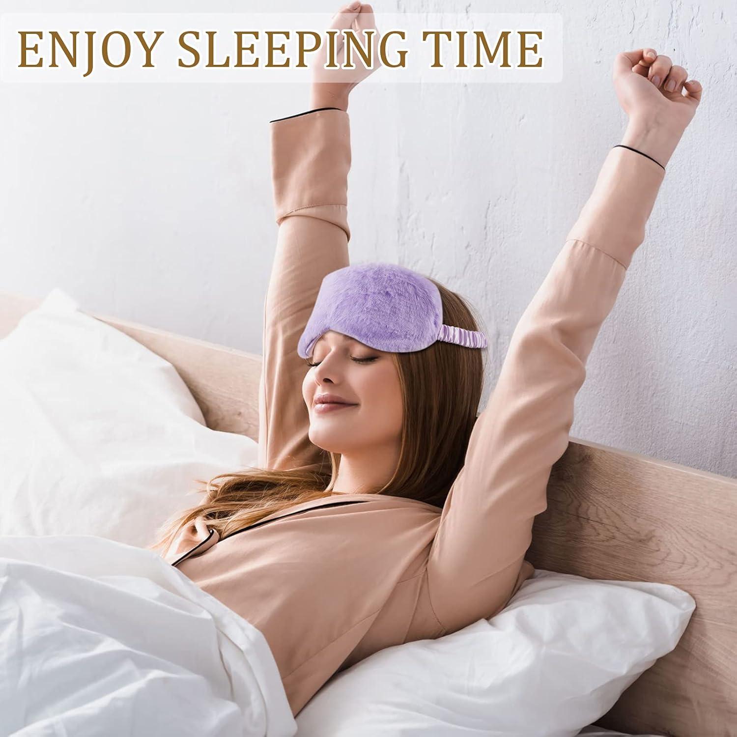 Máscaras de Ojos de Felpa SATINIOR - 6 Piezas Multicolor