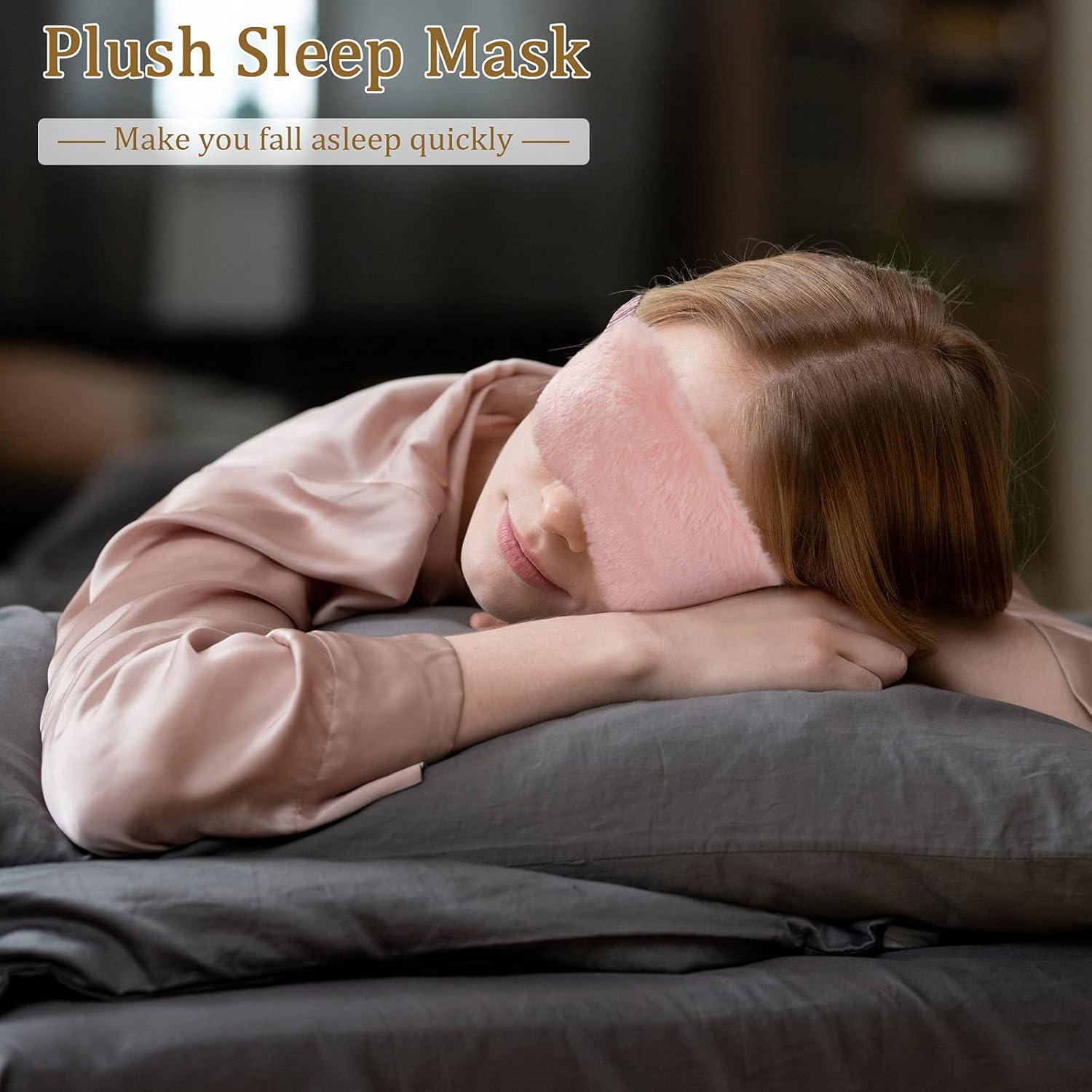 Máscaras de Ojos de Felpa SATINIOR - 6 Piezas Multicolor