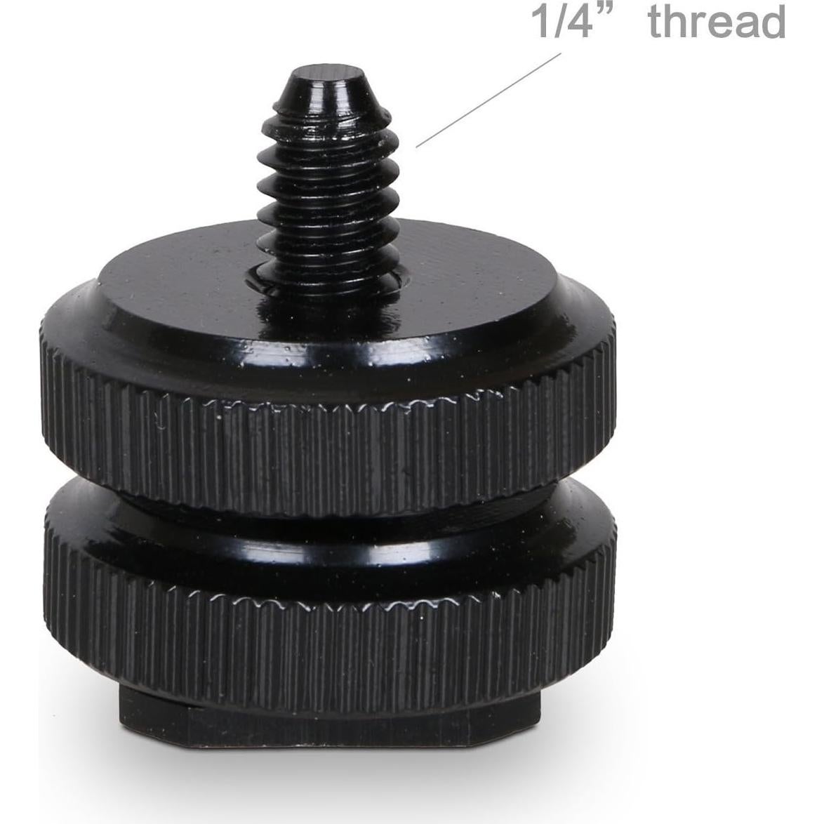 Adaptador de zapata caliente Anwenk 4Pack para cámara DSLR