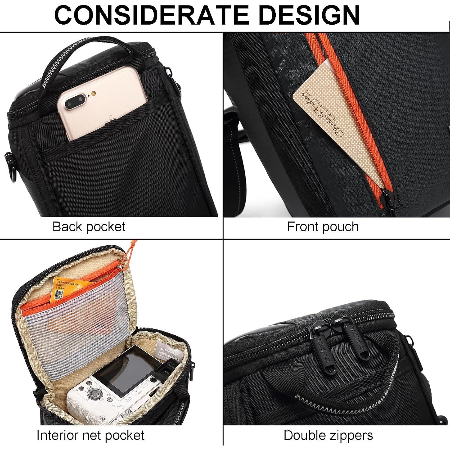 Bolsa de Cámara SVATIN Compacta Anti-Shock para DSLR y Sin Espejo