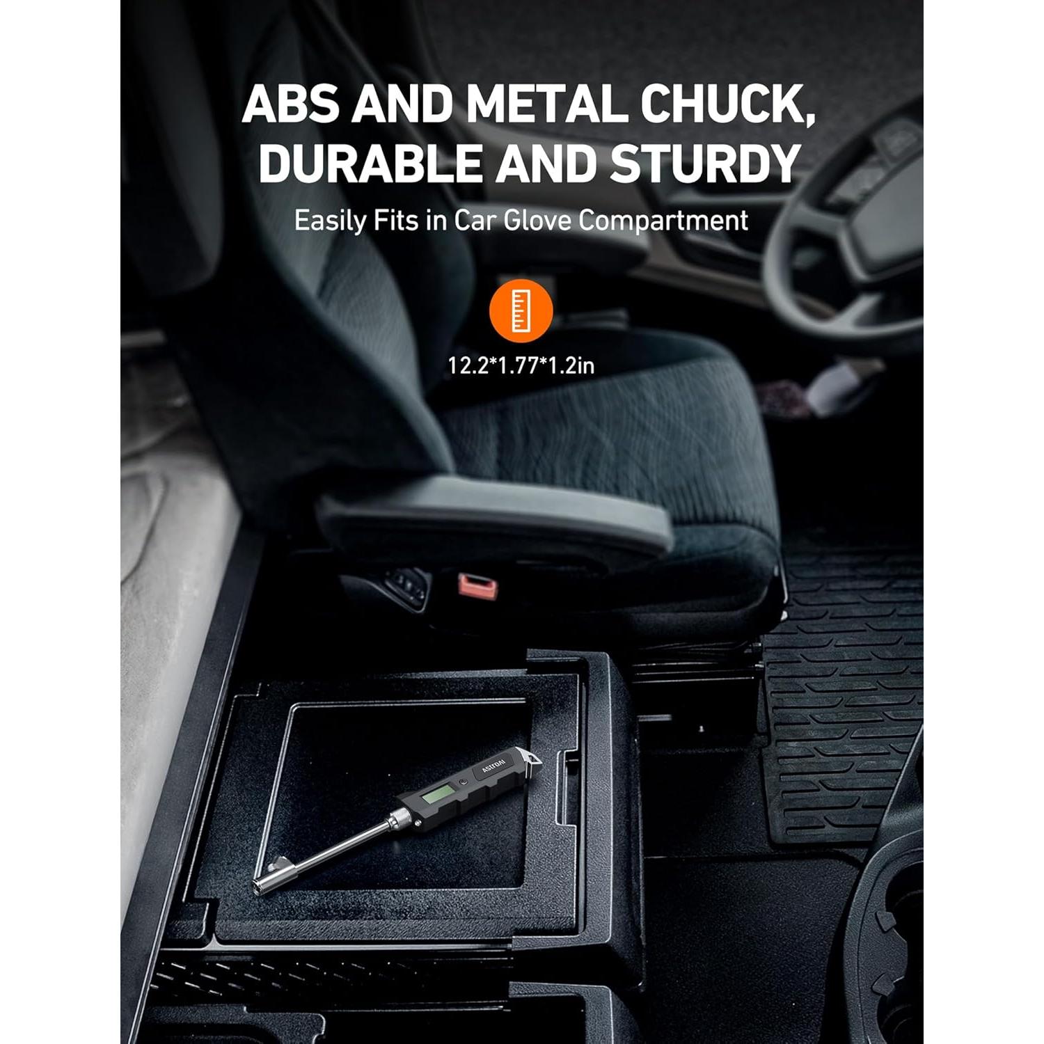 Medidor de Presión de Neumáticos Digital AstroAI 230 PSI