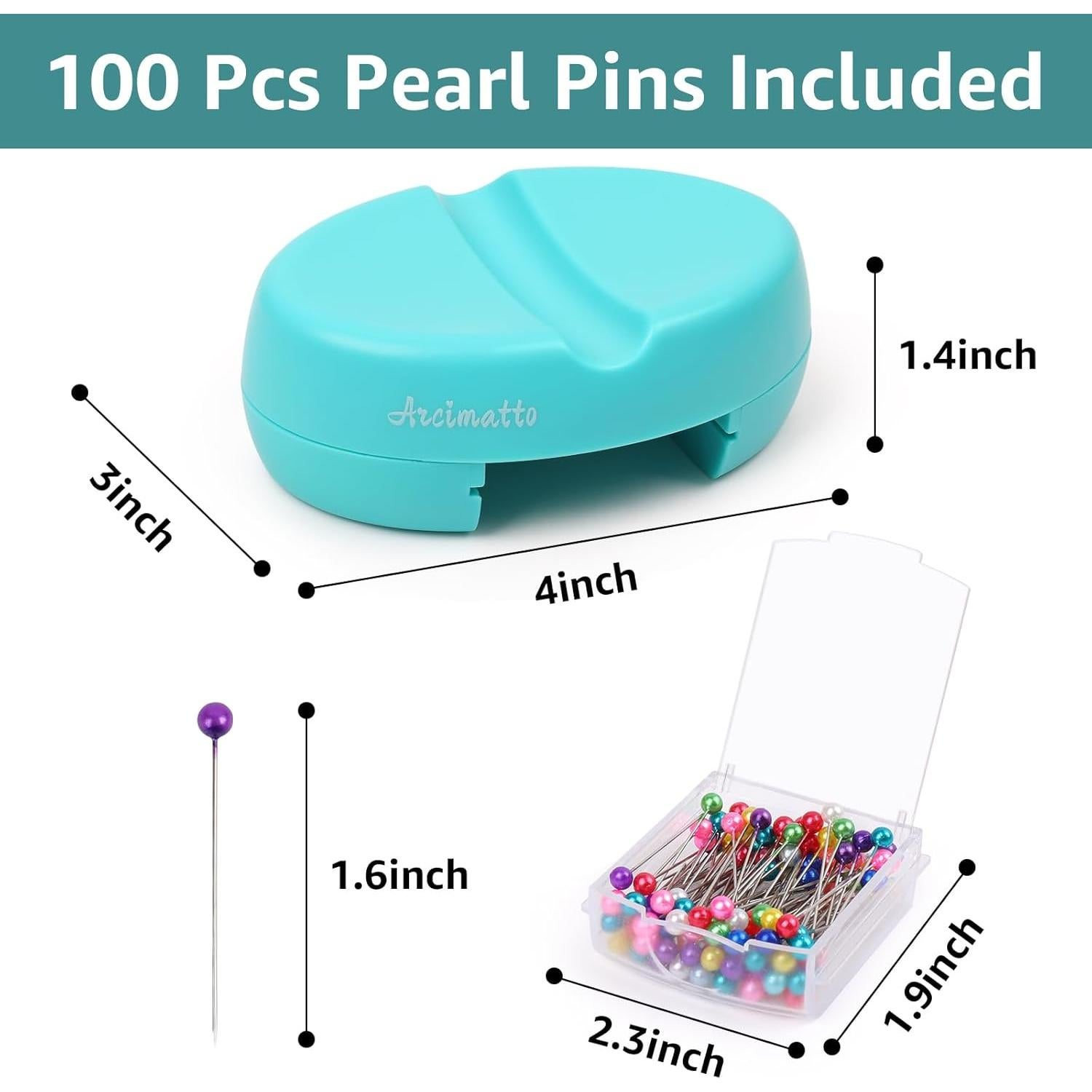 Soporte Magnético para Alfileres Arcimatto con 100 Alfileres