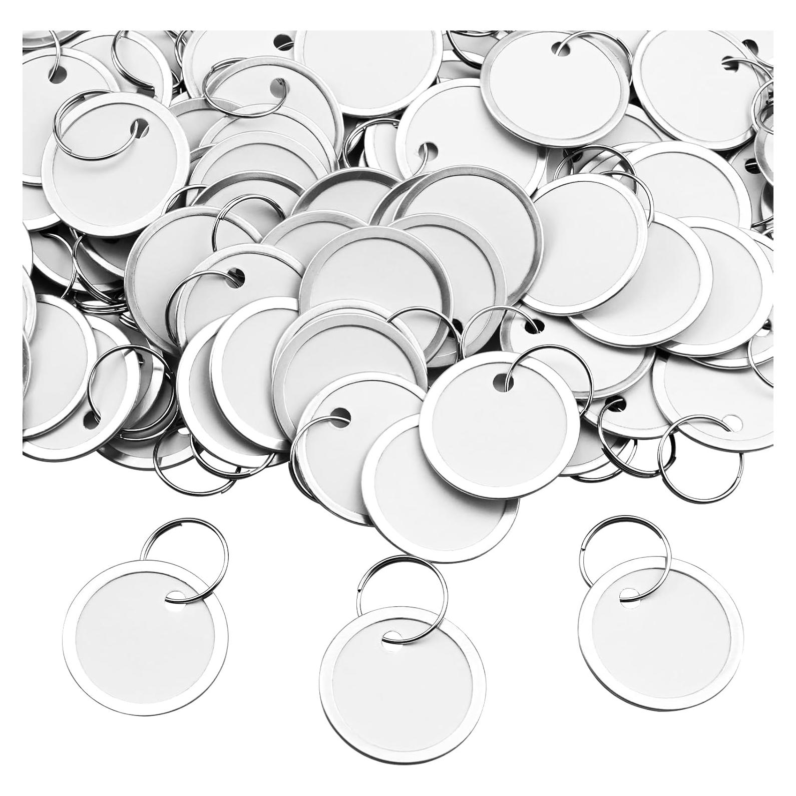 Etiquetas de Llave Koorito 60 Piezas Redondas 3.1 cm