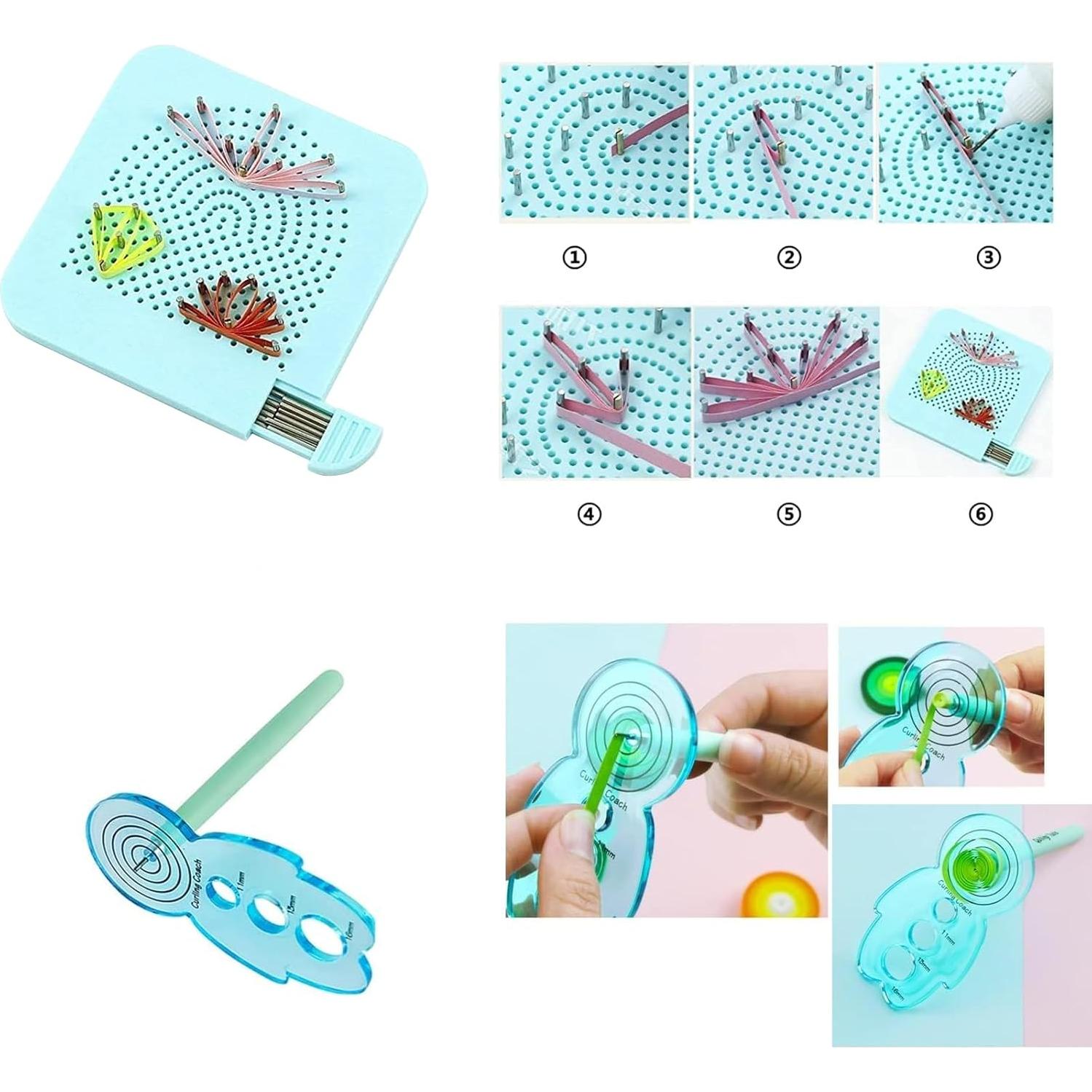 Kit de Quilling para Principiantes YURROAD 900 Tiras 3mm