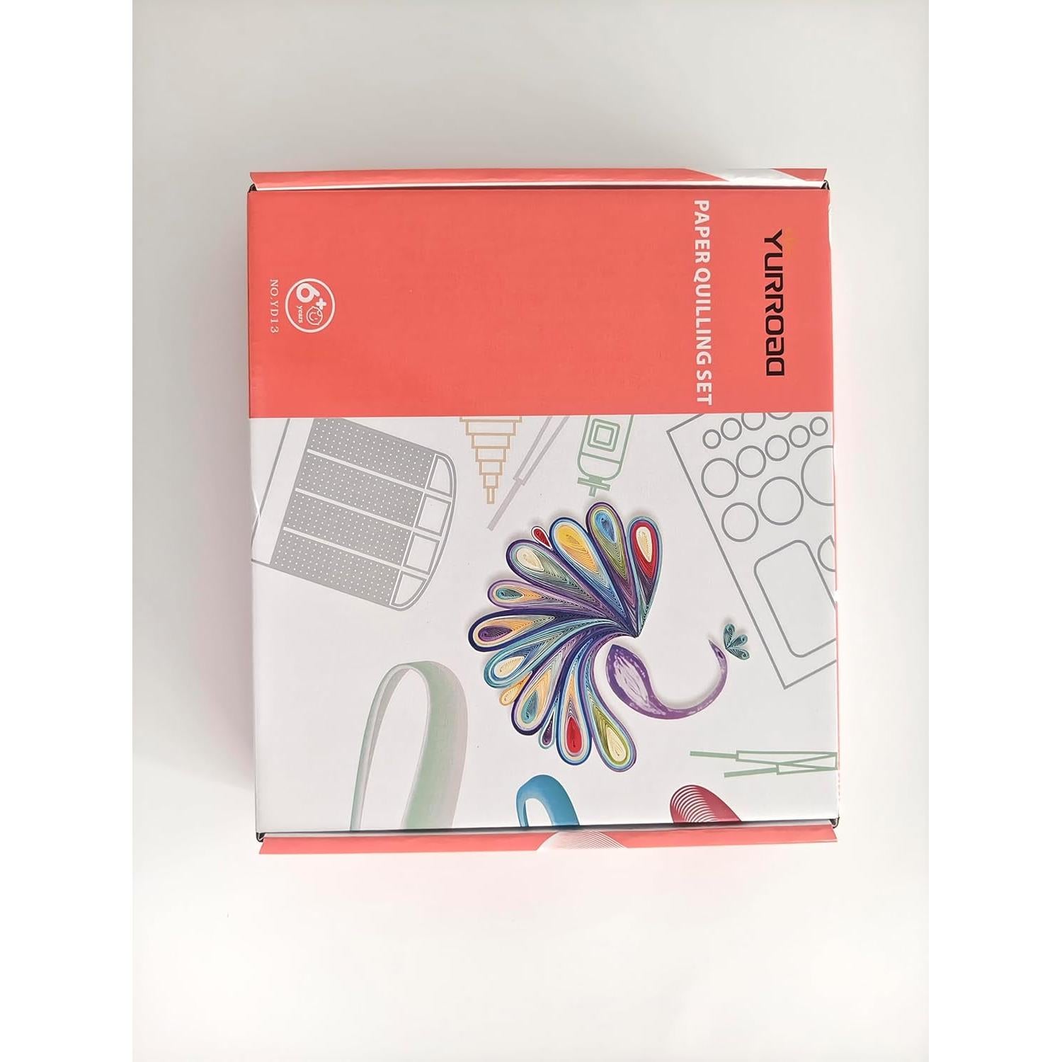 Kit de Quilling para Principiantes YURROAD 900 Tiras 3mm