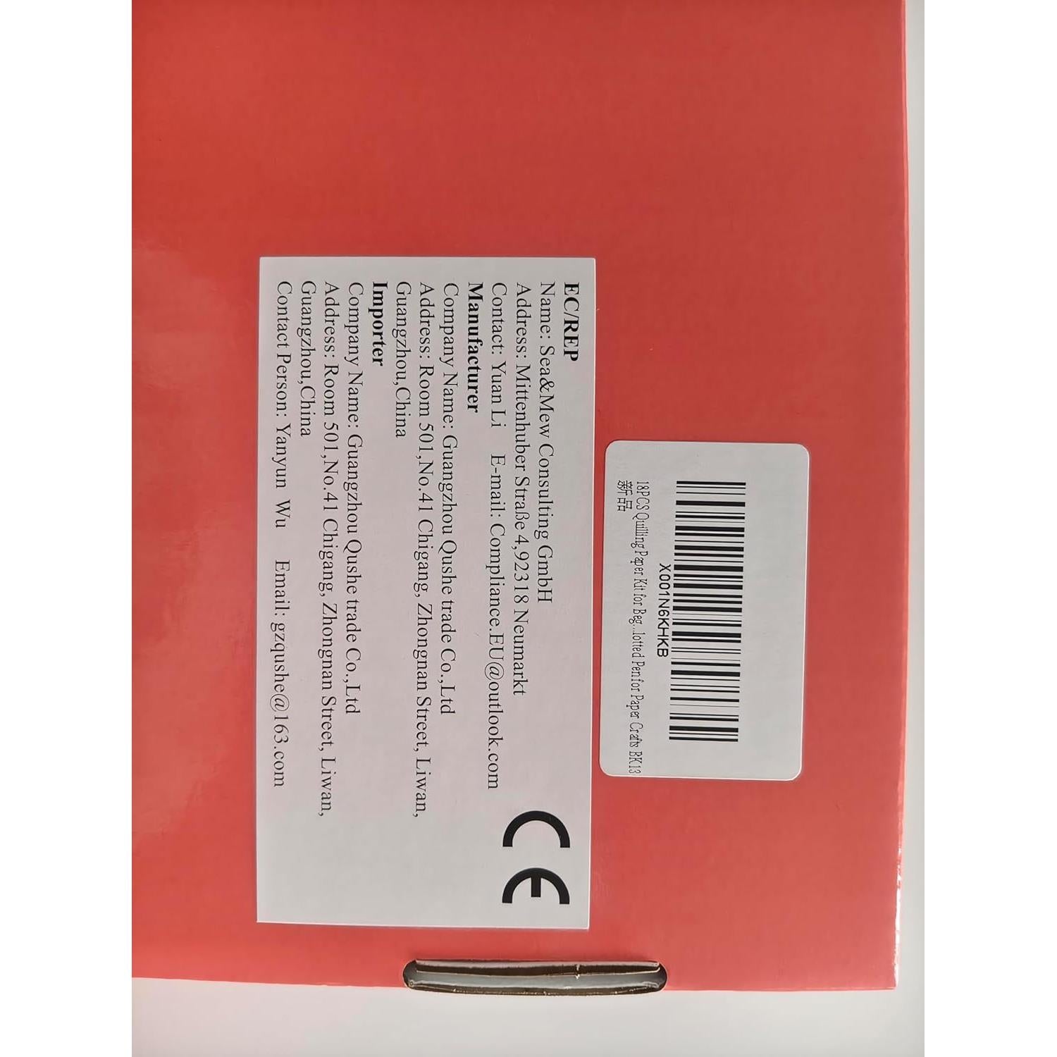 Kit de Quilling para Principiantes YURROAD 900 Tiras 3mm