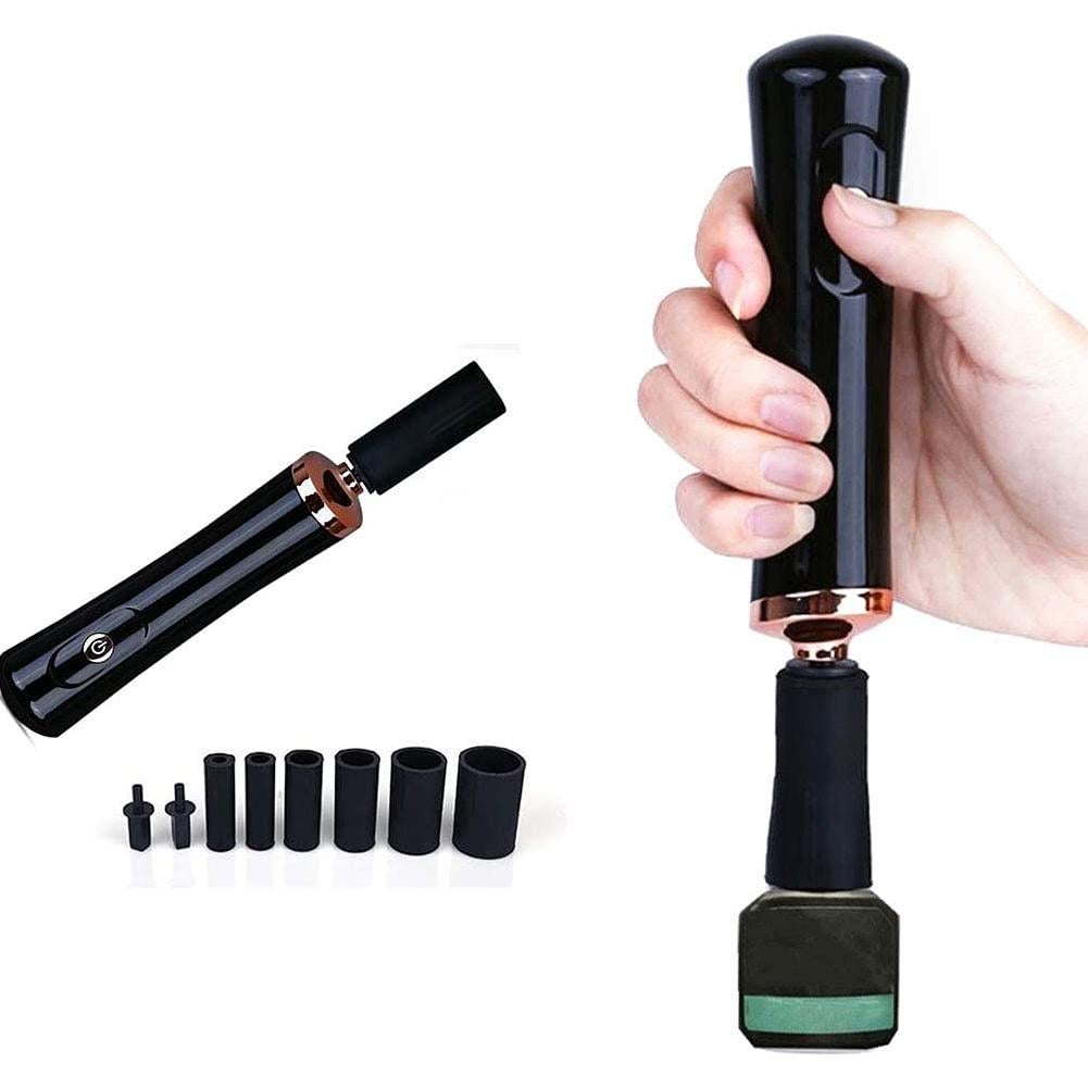 Agitador Eléctrico de Laca de Uñas Rowzzi Negro 25000 rpm