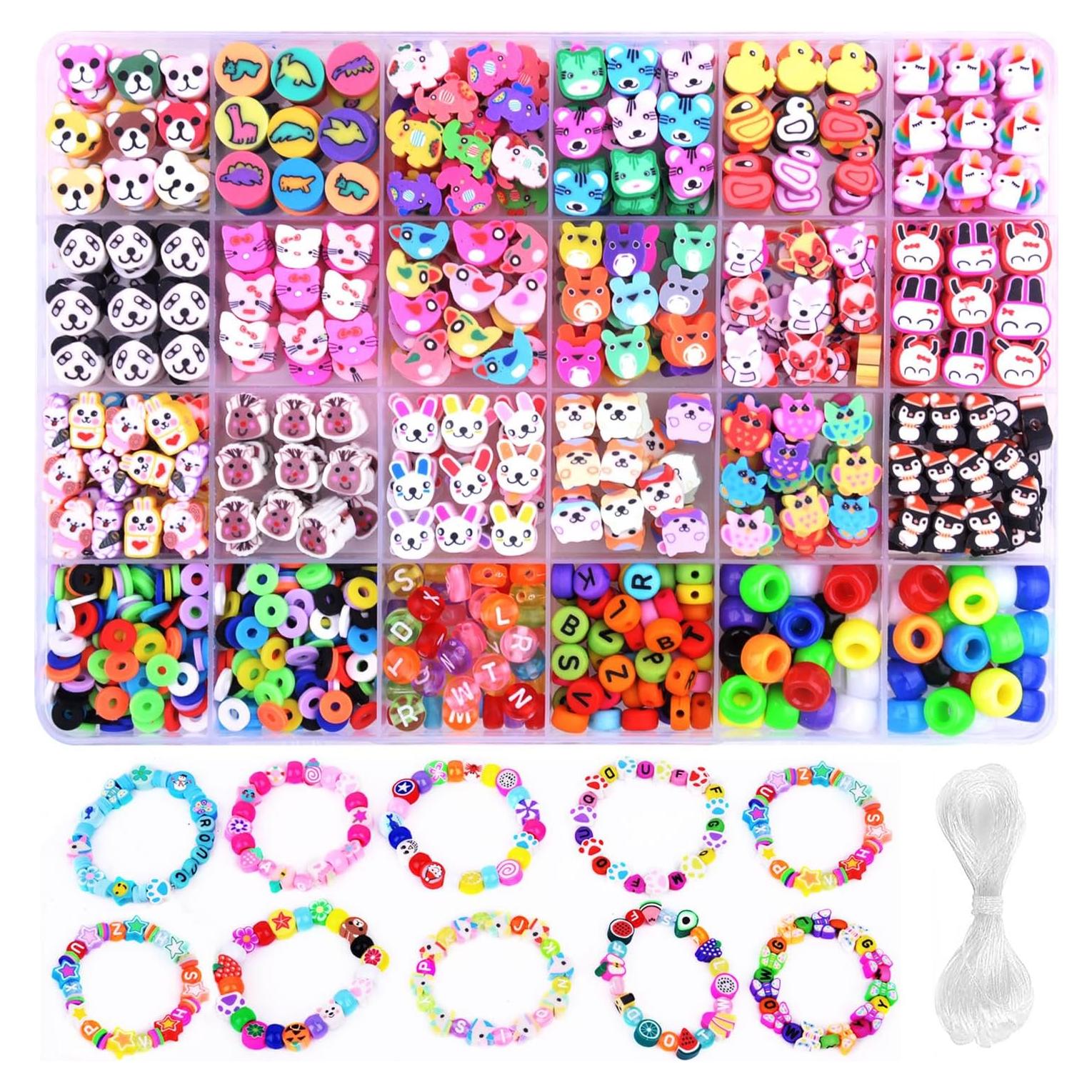 Kit de Pulseras de Cuentas BBita 1000 Piezas Animales