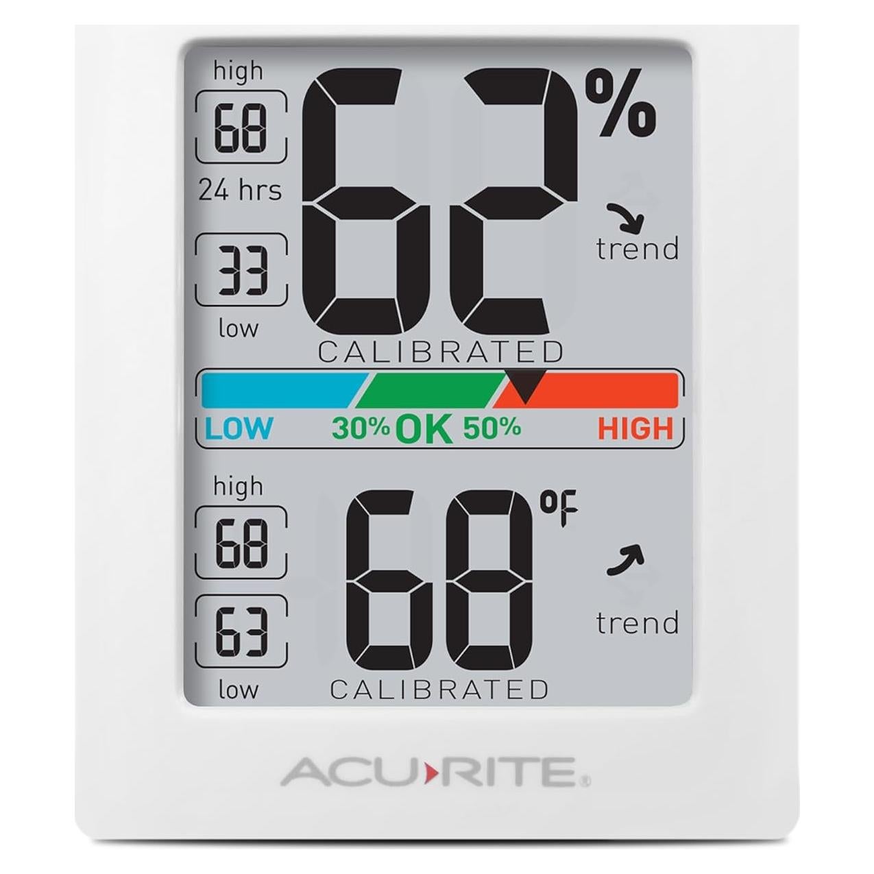 Higrómetro y Termómetro Digital AcuRite 01083 - Interior 7.6x6.4cm