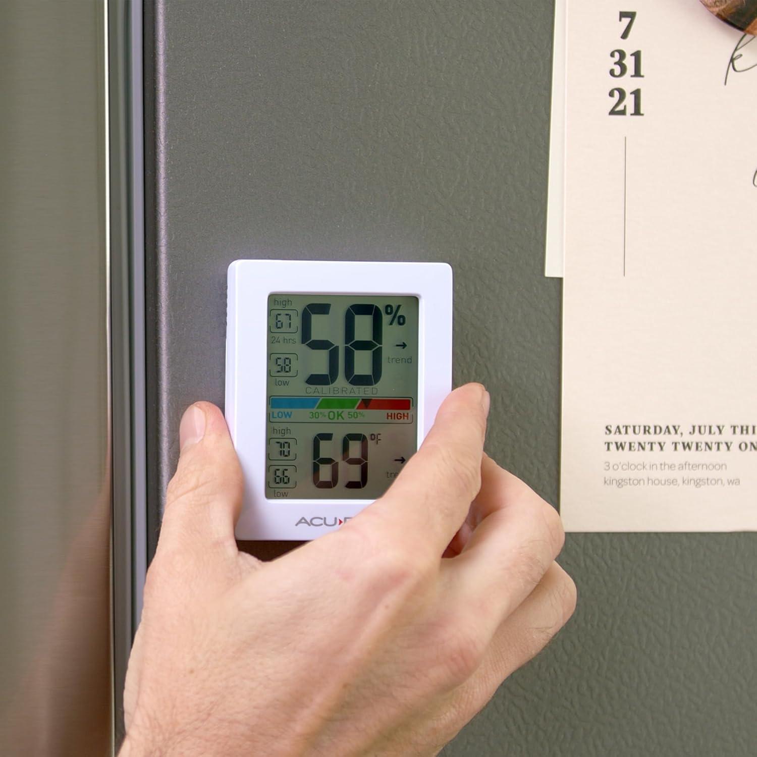 Higrómetro y Termómetro Digital AcuRite 01083 - Interior 7.6x6.4cm