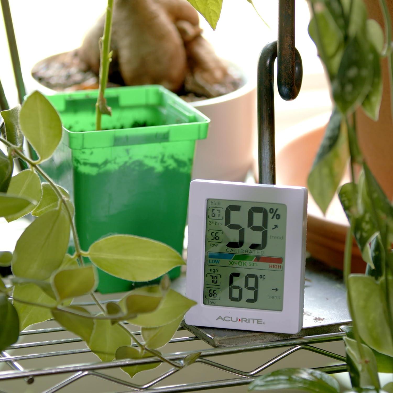 Higrómetro y Termómetro Digital AcuRite 01083 - Interior 7.6x6.4cm