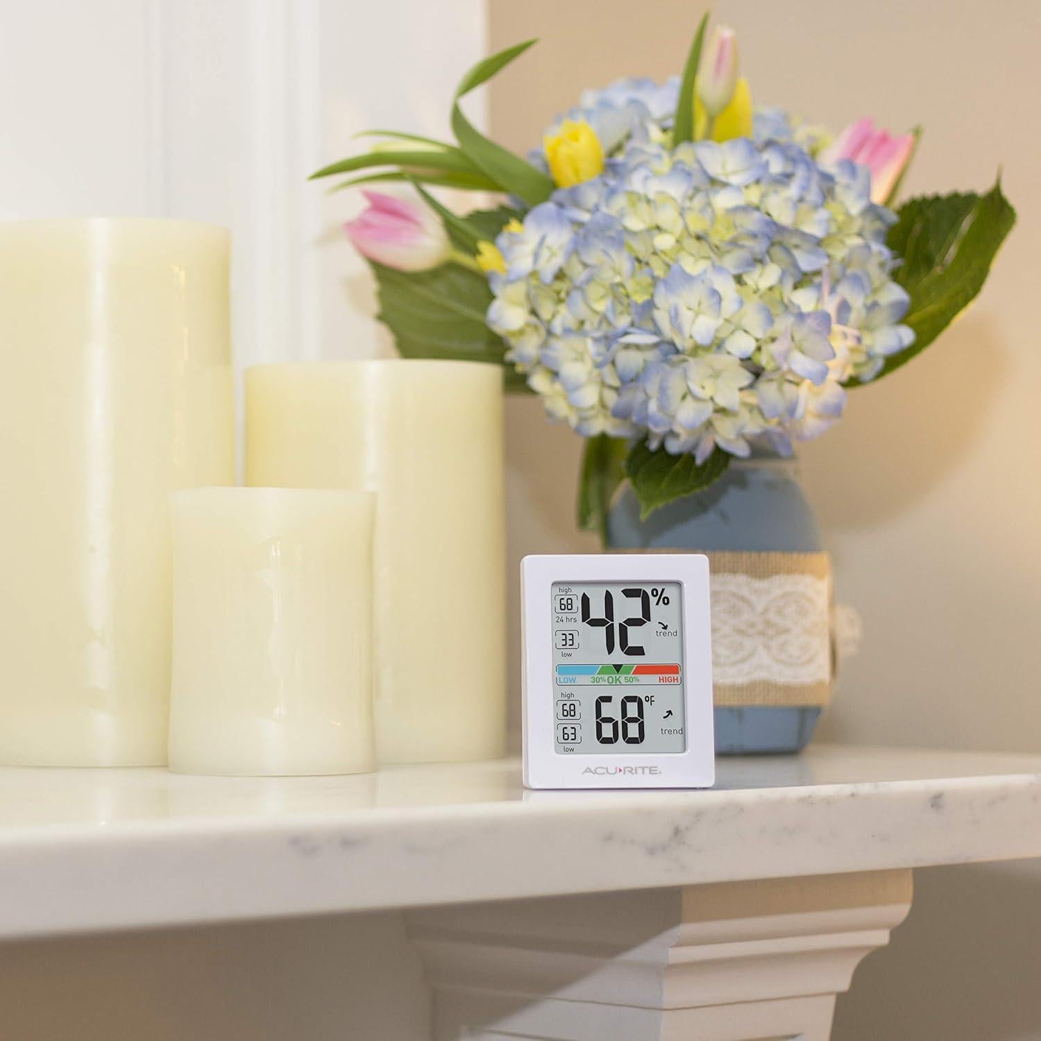 Higrómetro y Termómetro Digital AcuRite 01083 - Interior 7.6x6.4cm