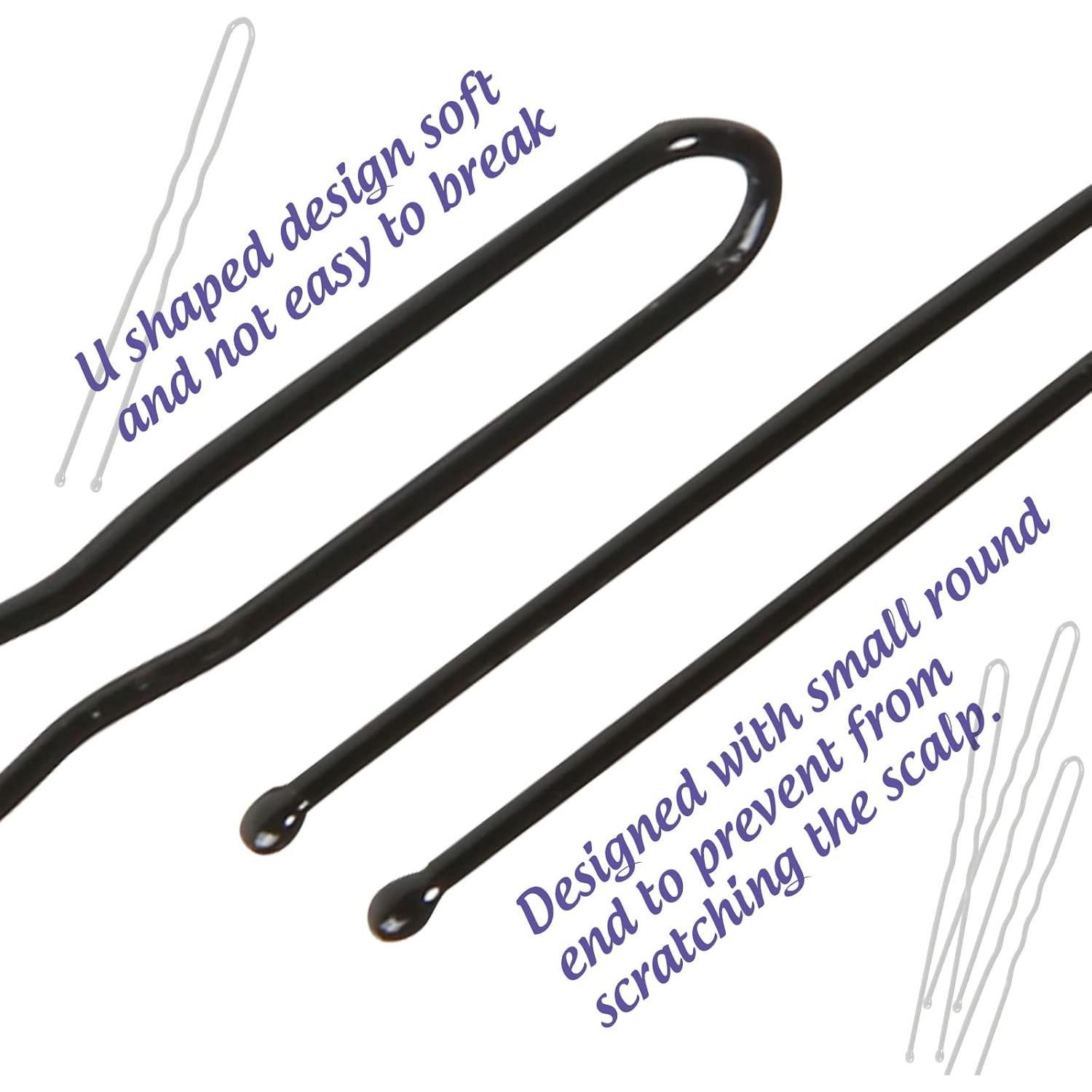 Juego de Hacer Moños de Cabello FANDAMEI - 4 Formadores, 20 Redes, 20 Pasadores, 5 Bandas