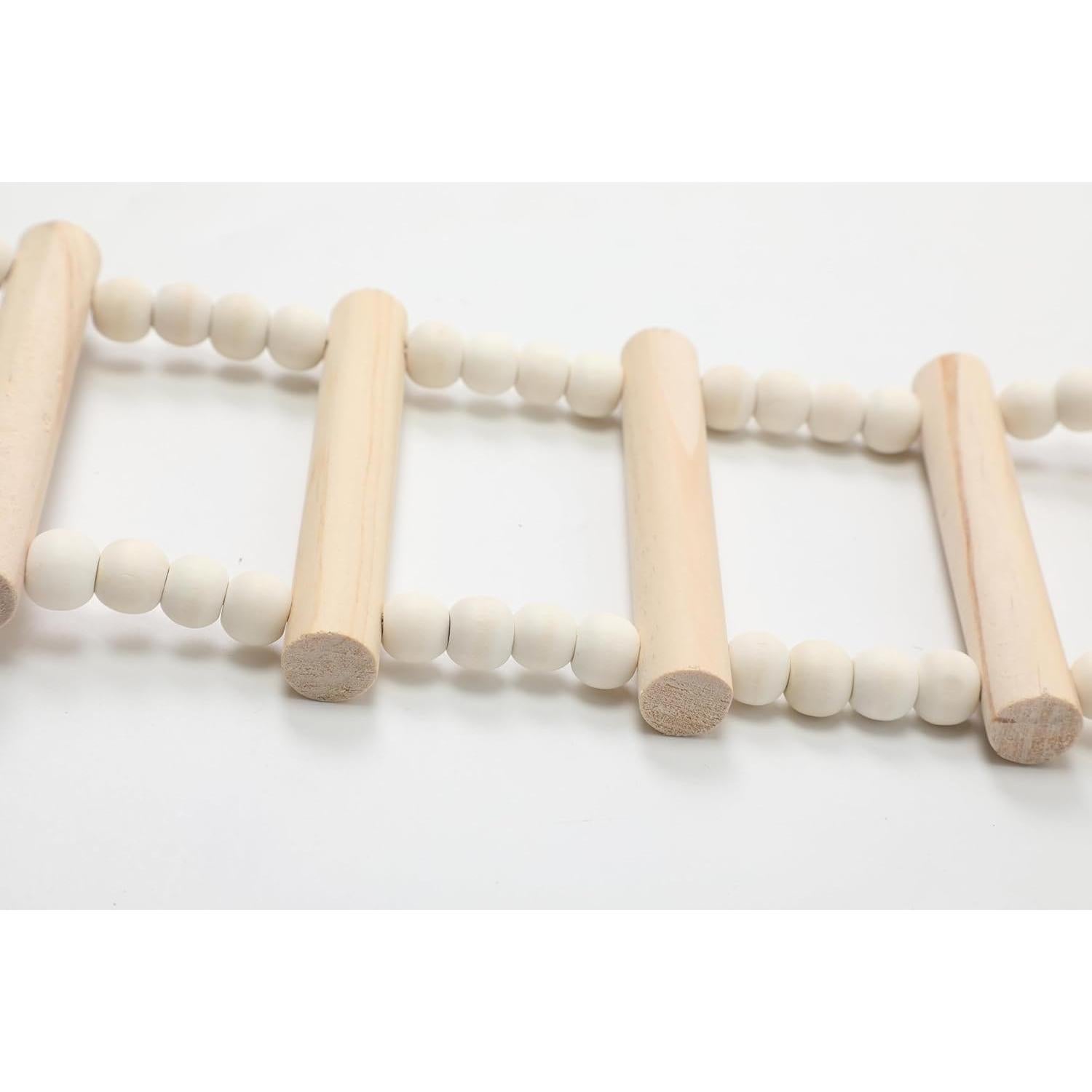 Escalera de Madera SIMENA 91.44 cm para Hámsters y Aves