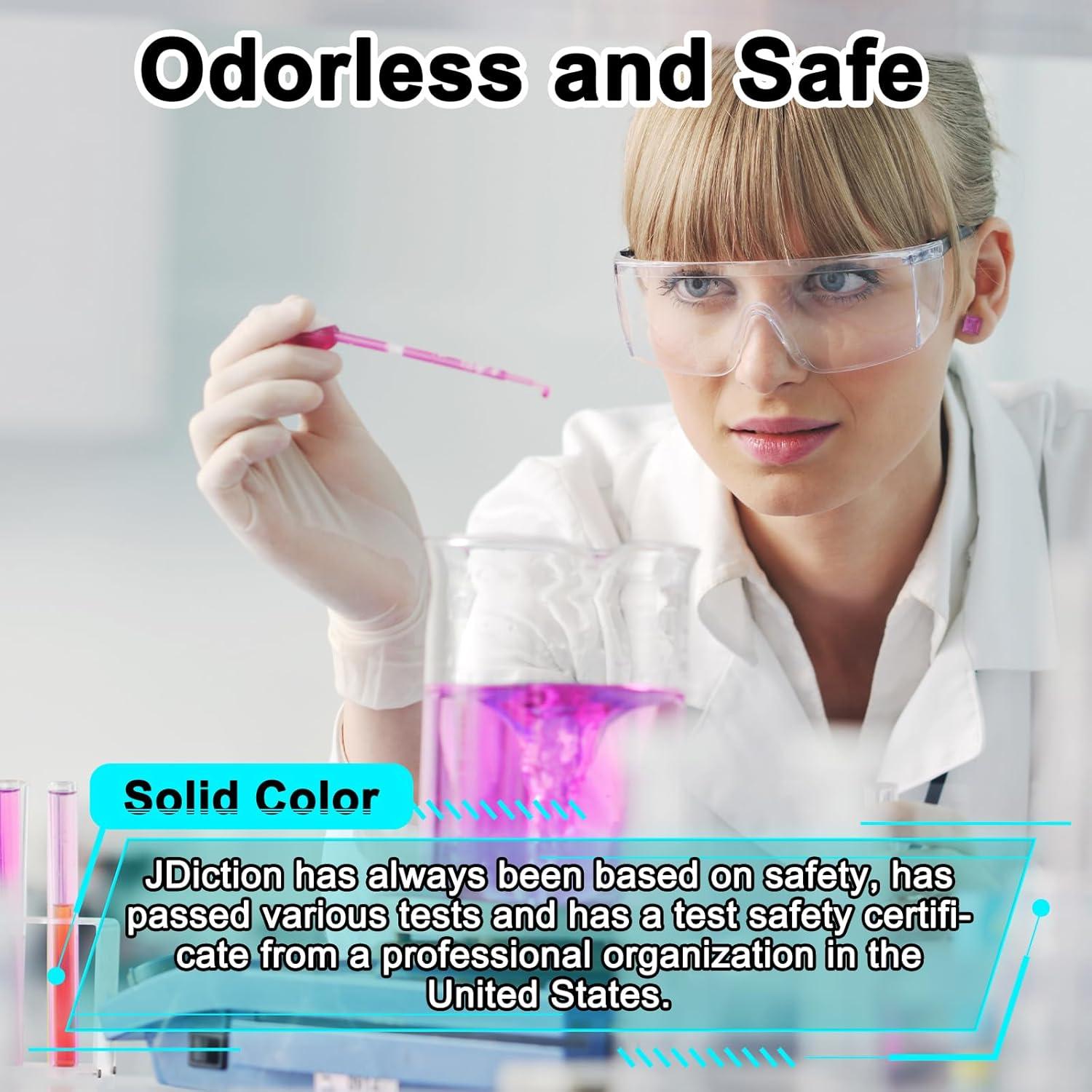 Kit de Resina UV JDiction 240g - 8 Colores Brillantes