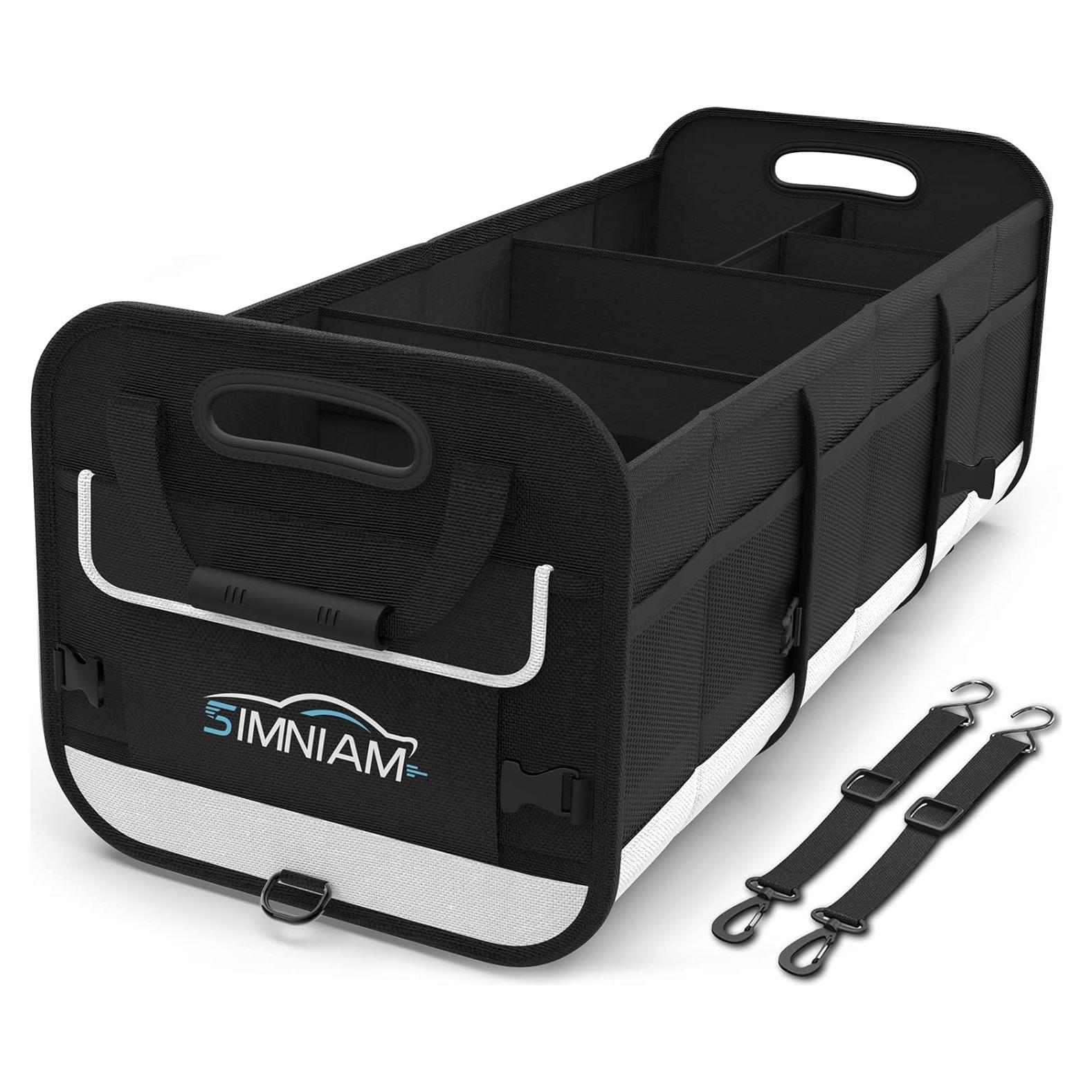 Organizador de Maletero Grande Simniam 95L Plegable Negro