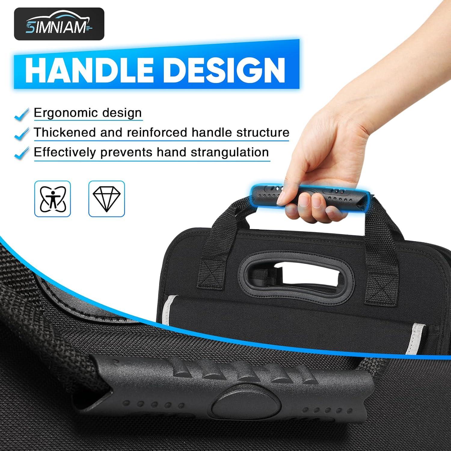 Organizador de Maletero Grande Simniam 95L Plegable Negro