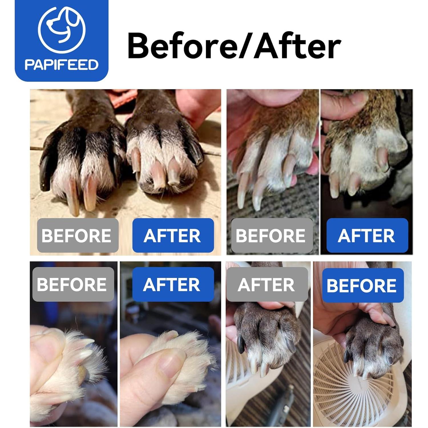 Amoladora de Uñas para Perros PAPIFEED - Eléctrica Silenciosa 3 Velocidades