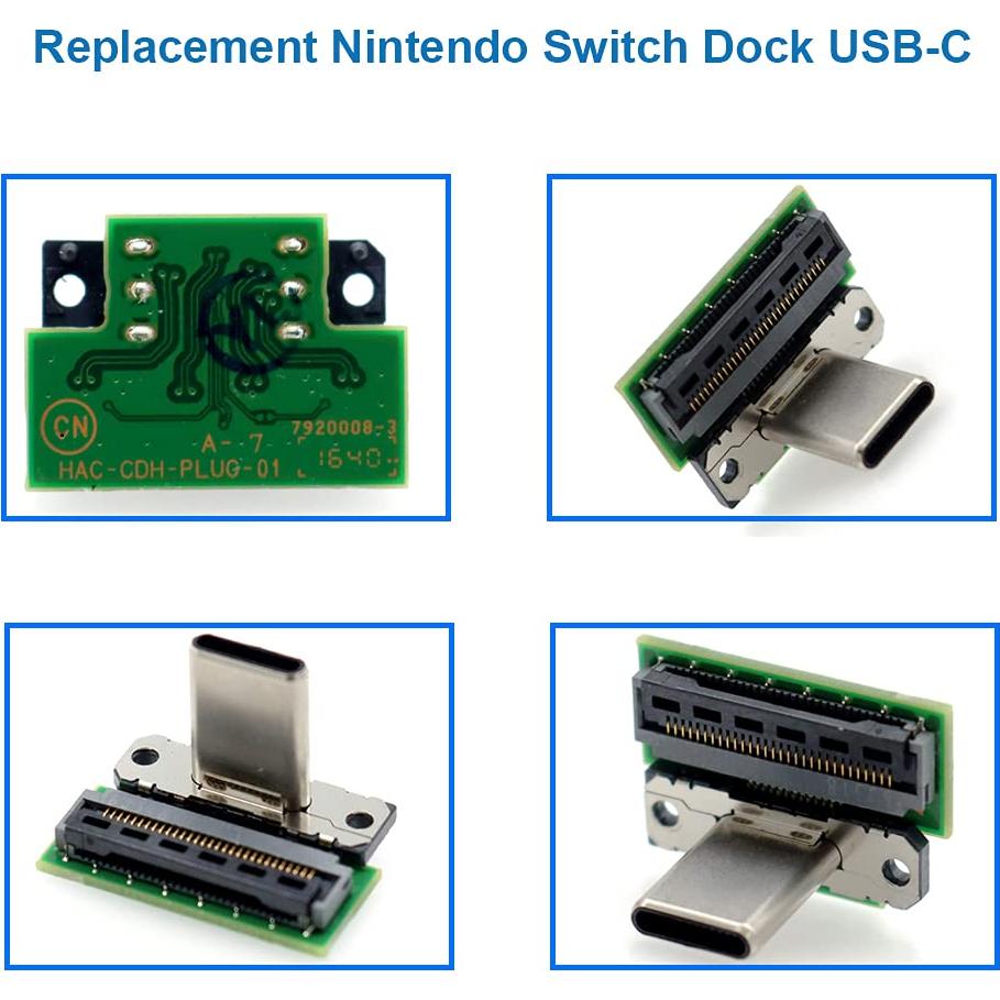 Conector de Carga USB Tipo C Macho MMOBIEL para Nintendo Switch