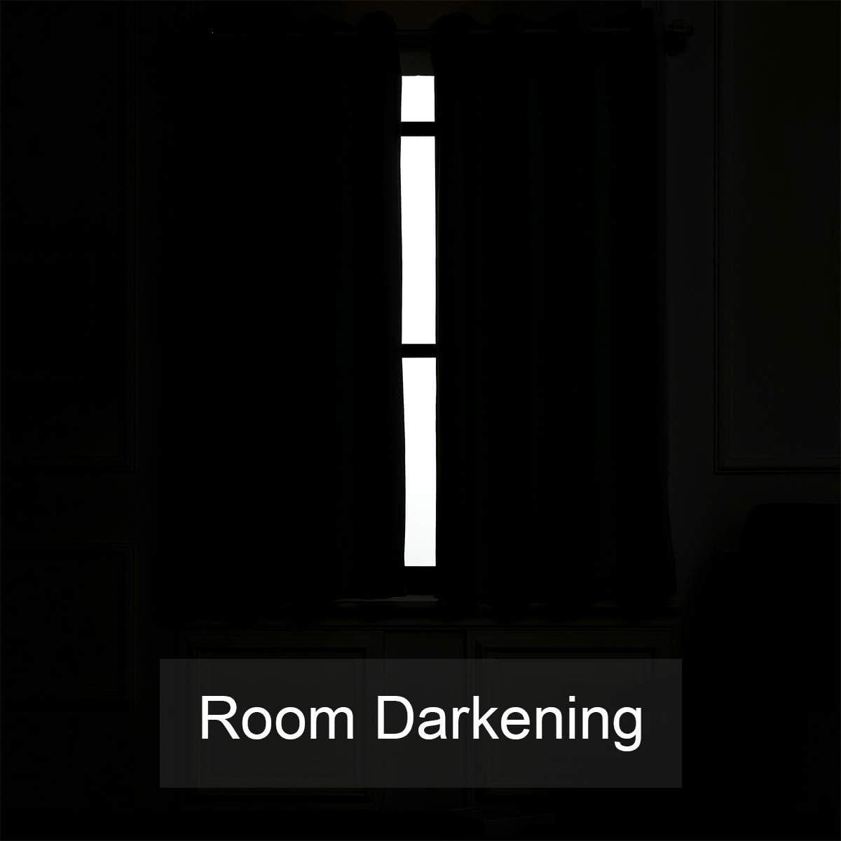 Cortinas Opacas Aislantes Térmicas LA PALMA Aqua 2 Paneles 132x160 cm