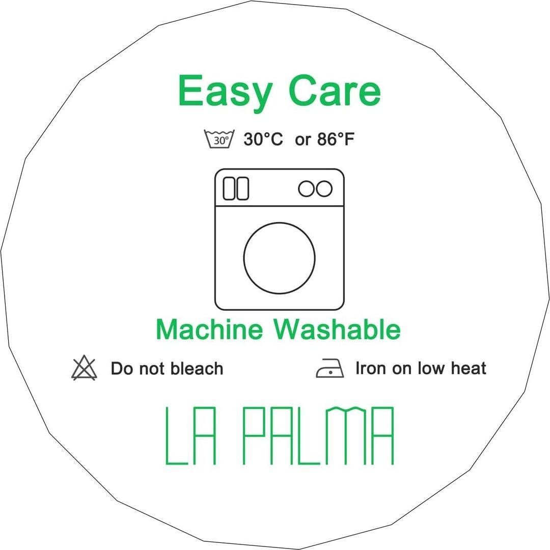 Cortinas Opacas Aislantes Térmicas LA PALMA Aqua 2 Paneles 132x160 cm