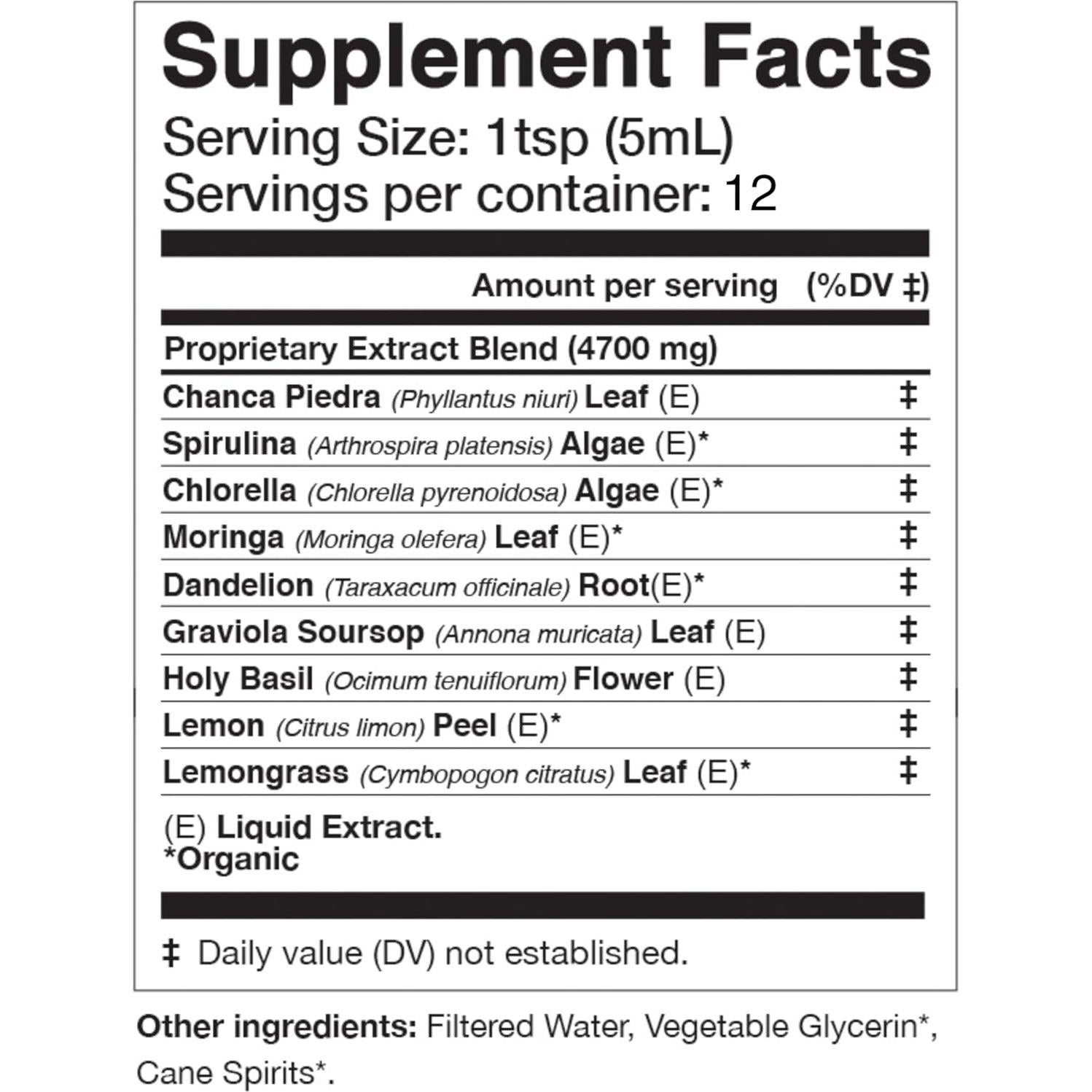 Elixir Detox Líquido Anima Mundi 59.15ml - Suplemento Natural