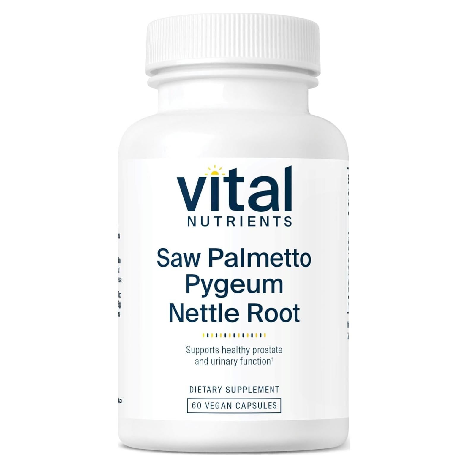Suplemento Prostático Vegano Nutrientes Vitales 60 Cápsulas