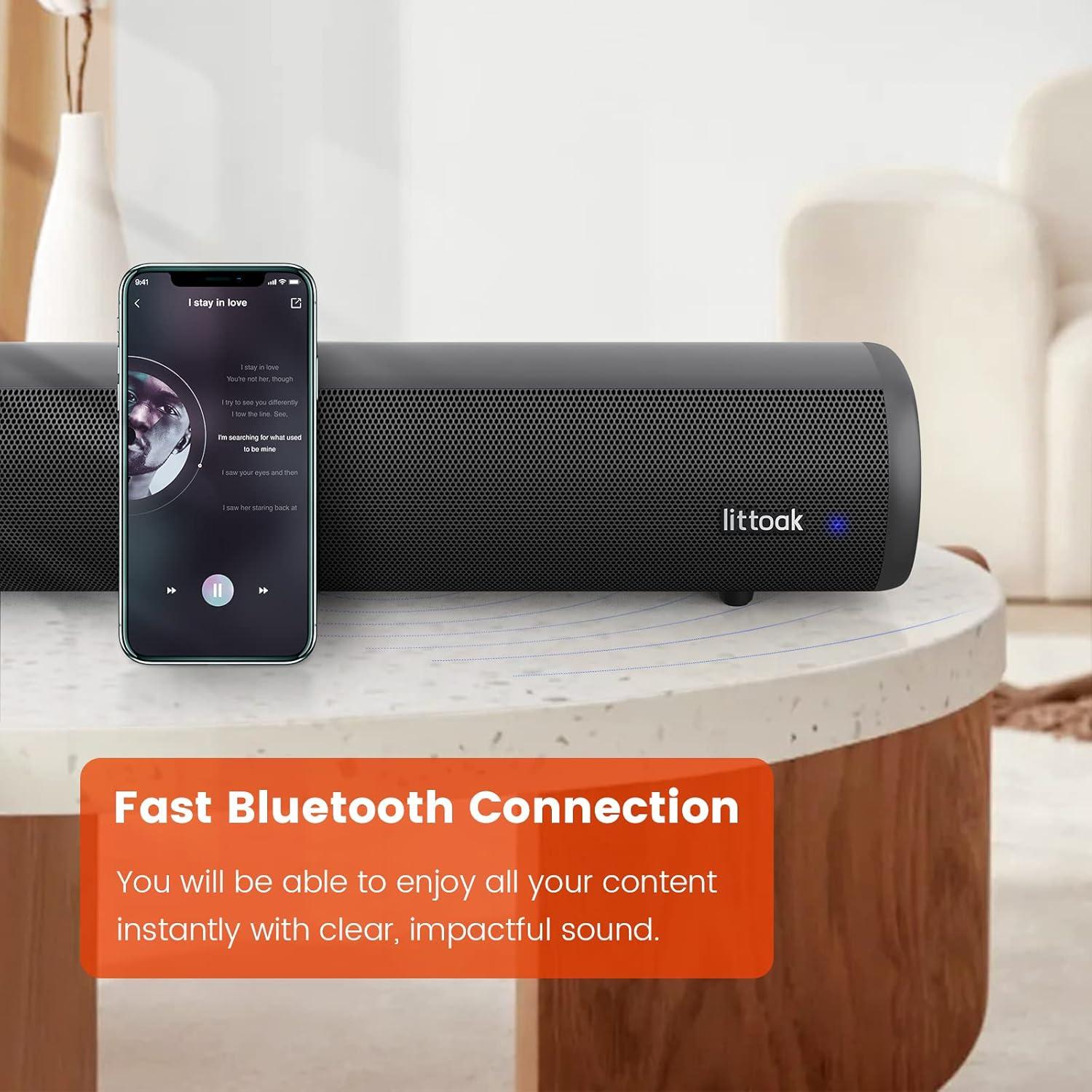 Barra de Sonido Littoak SE04 40.6 cm Bluetooth HDMI