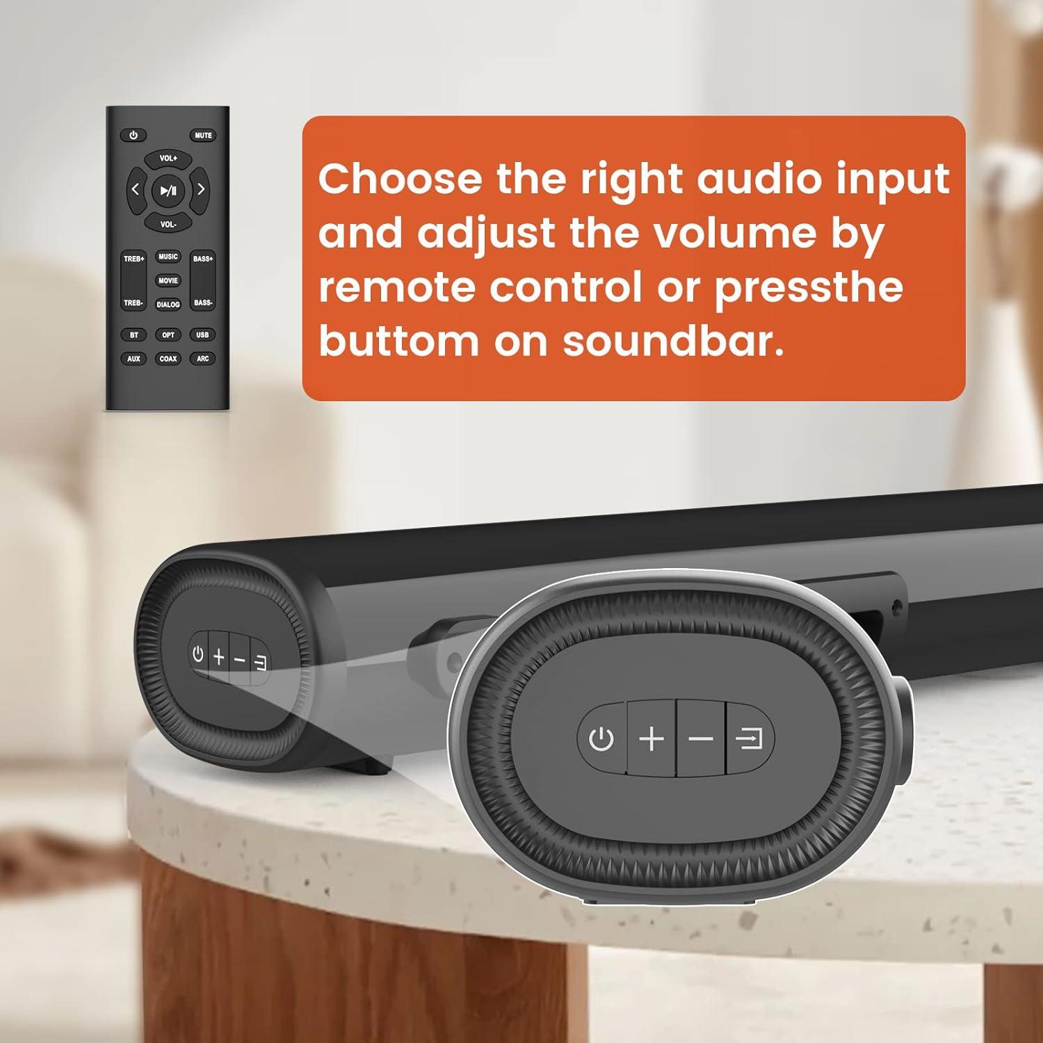 Barra de Sonido Littoak SE04 40.6 cm Bluetooth HDMI