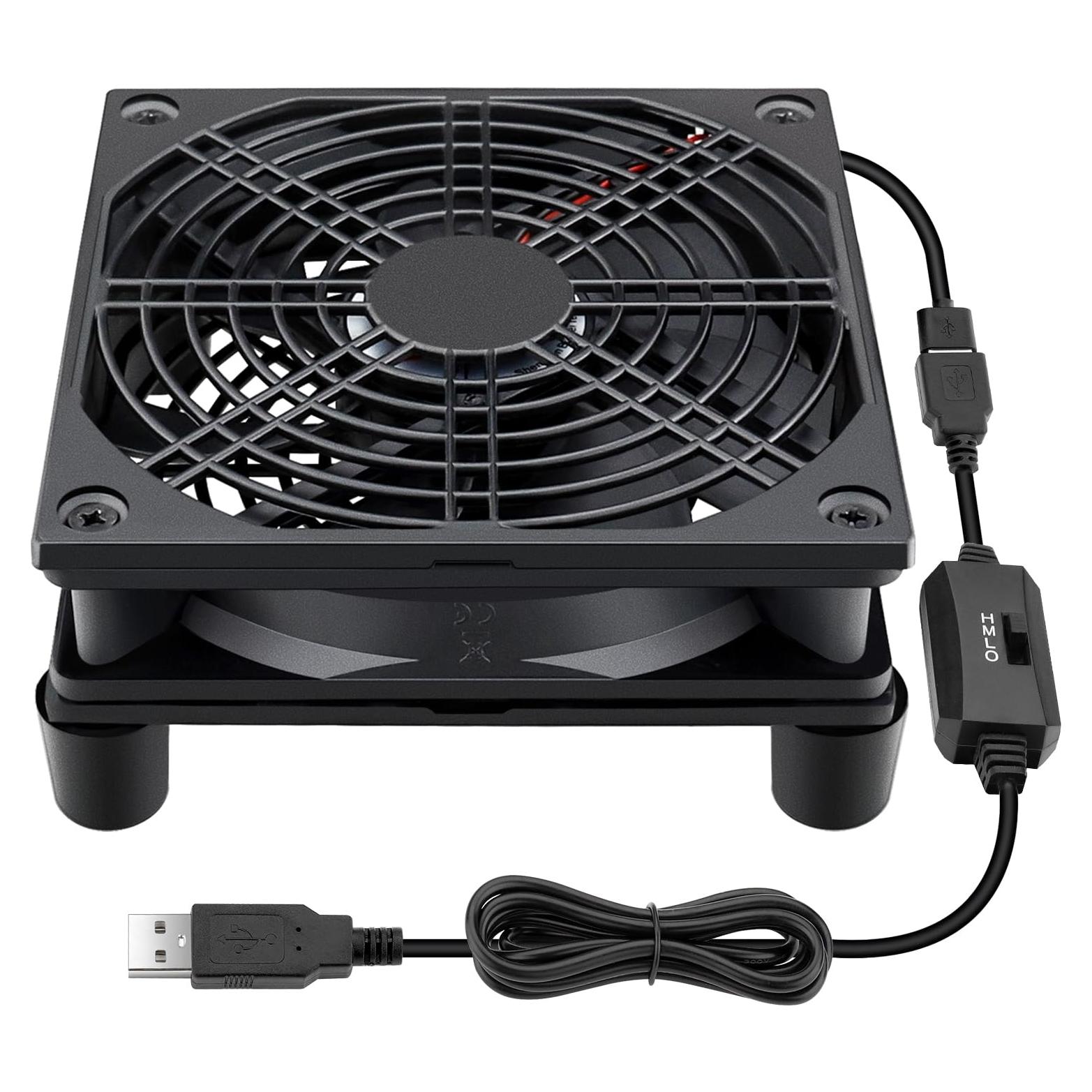 Ventilador USB Wathai 120mm para Enfriamiento de Dispositivos
