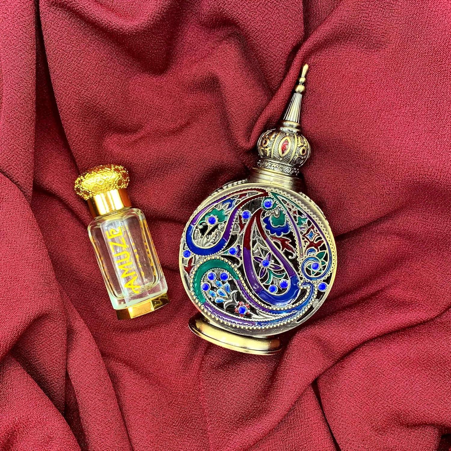 Aceite de Perfume Amuze 12 ml Ámbar Madera Vegano Libre de Alcohol