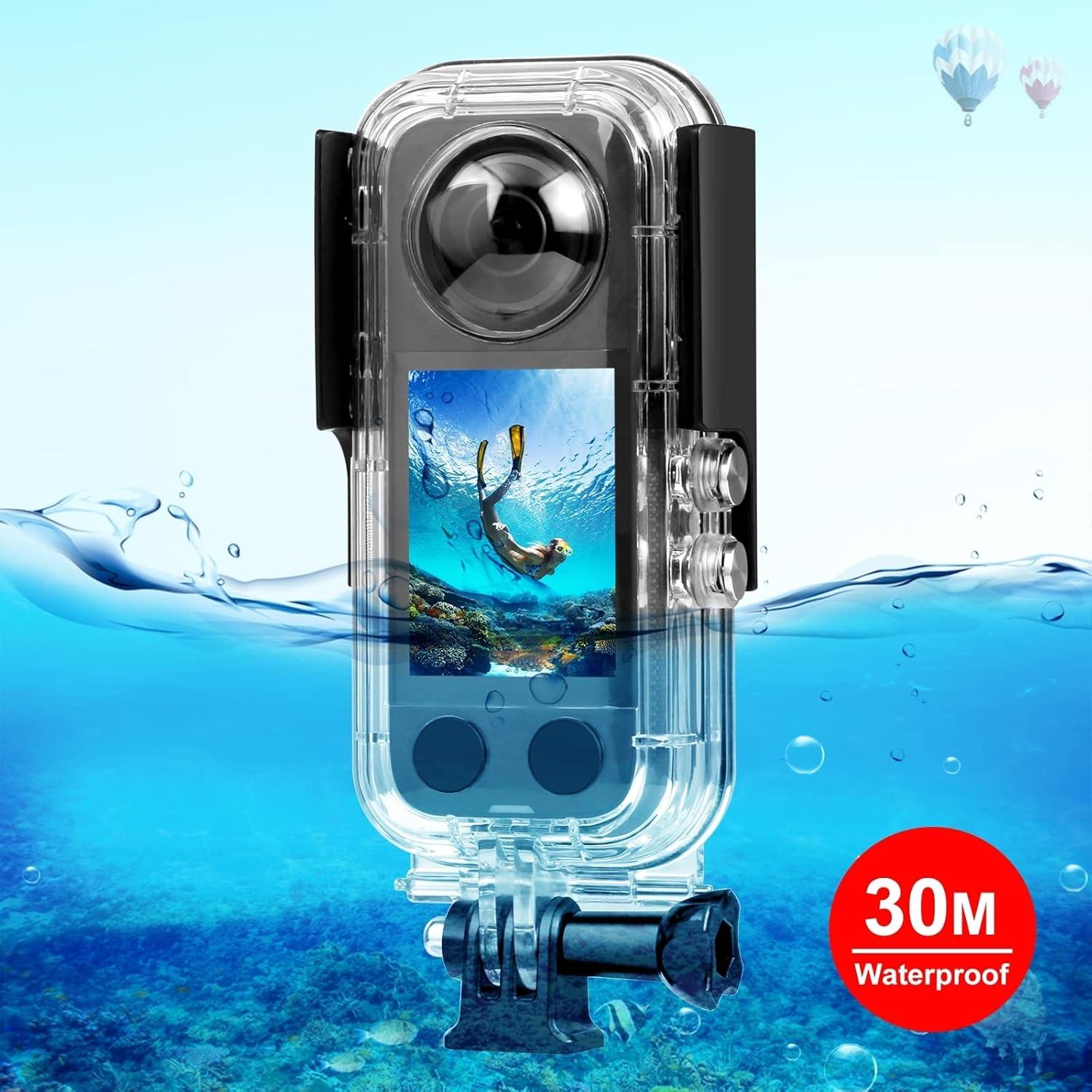 Funda de Buceo Impermeable PULUZ para Insta360 X3 30m