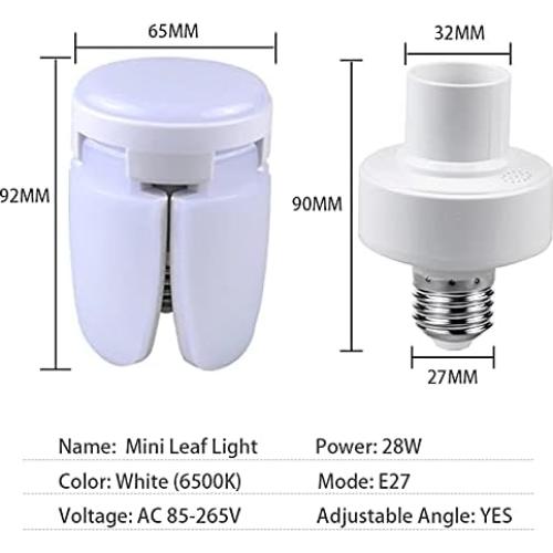 Bombilla LED E27 TKUS 28W con Control Remoto y Temporizador