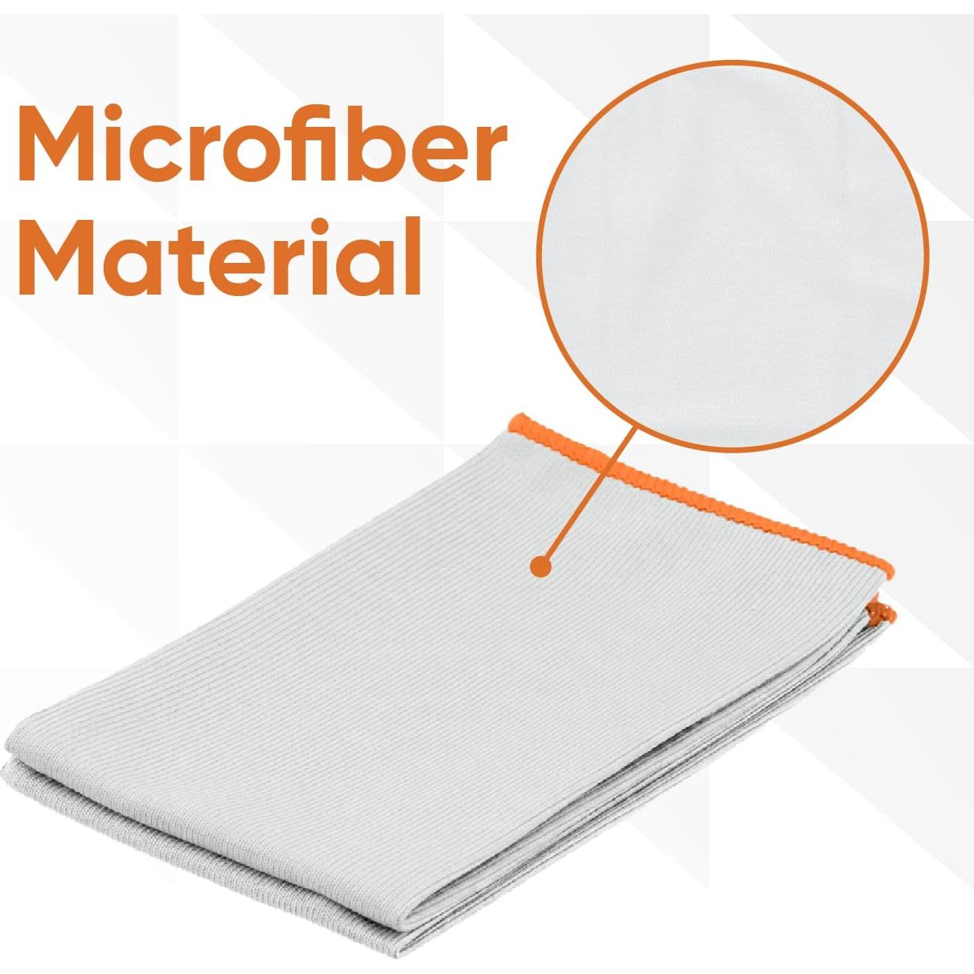 Paño de Microfibra Superio 12 Unidades Sin Pelusa 40x35 cm